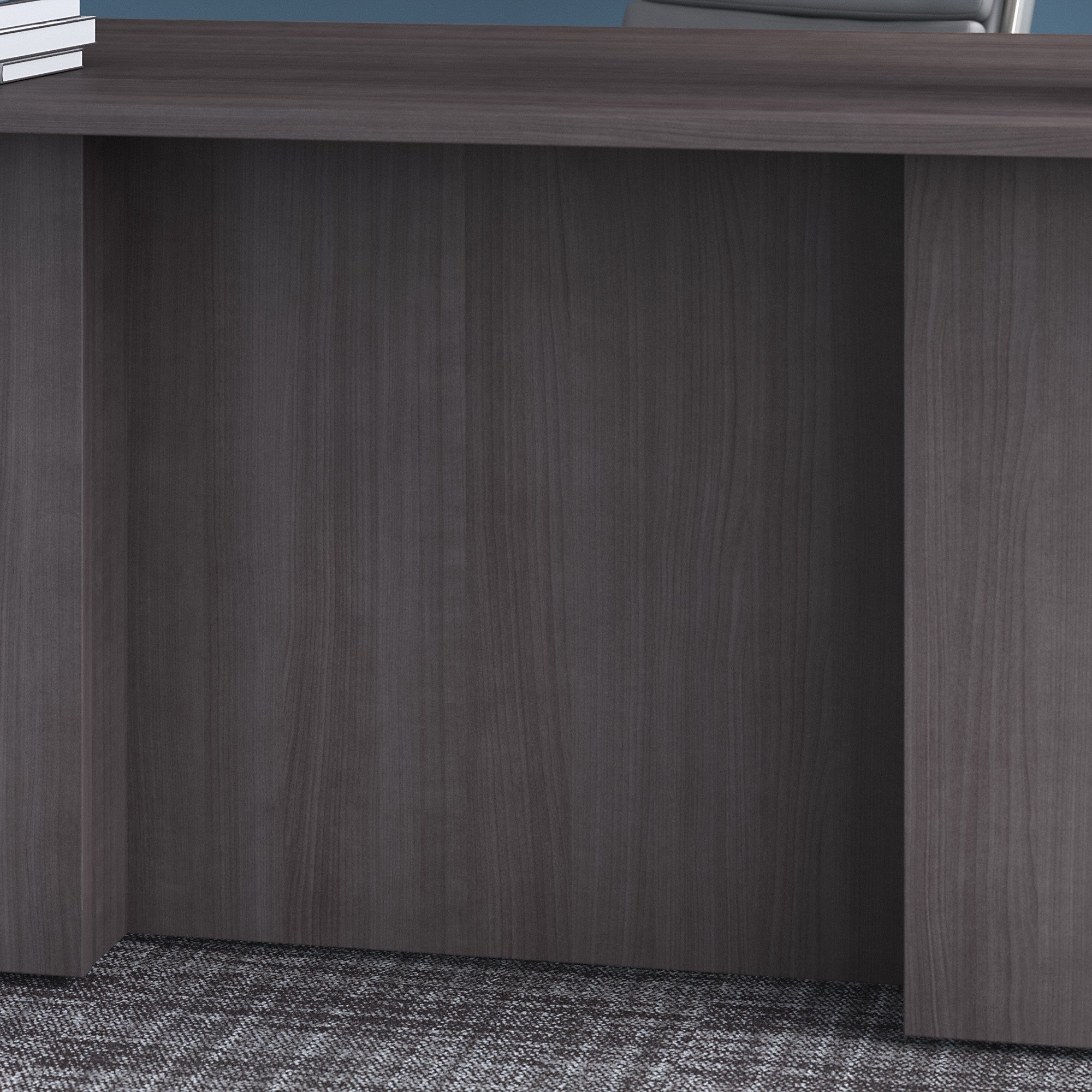 Bush Business Furniture Office 500 72W x 36D Executive Desk with Drawers, Lateral File Cabinets and Hutch