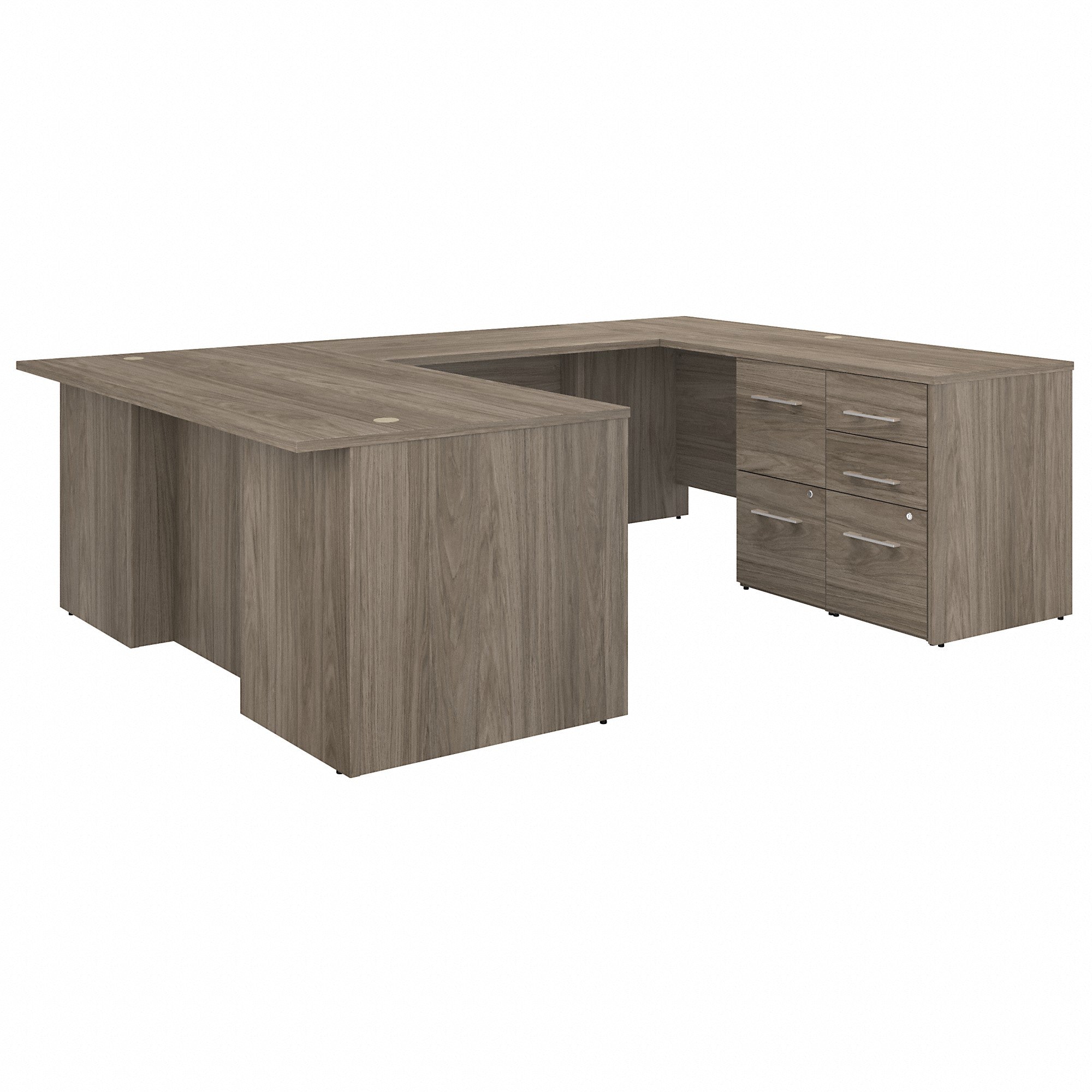 Bush Business Furniture Office 500 72W U Shaped Executive Desk with Drawers