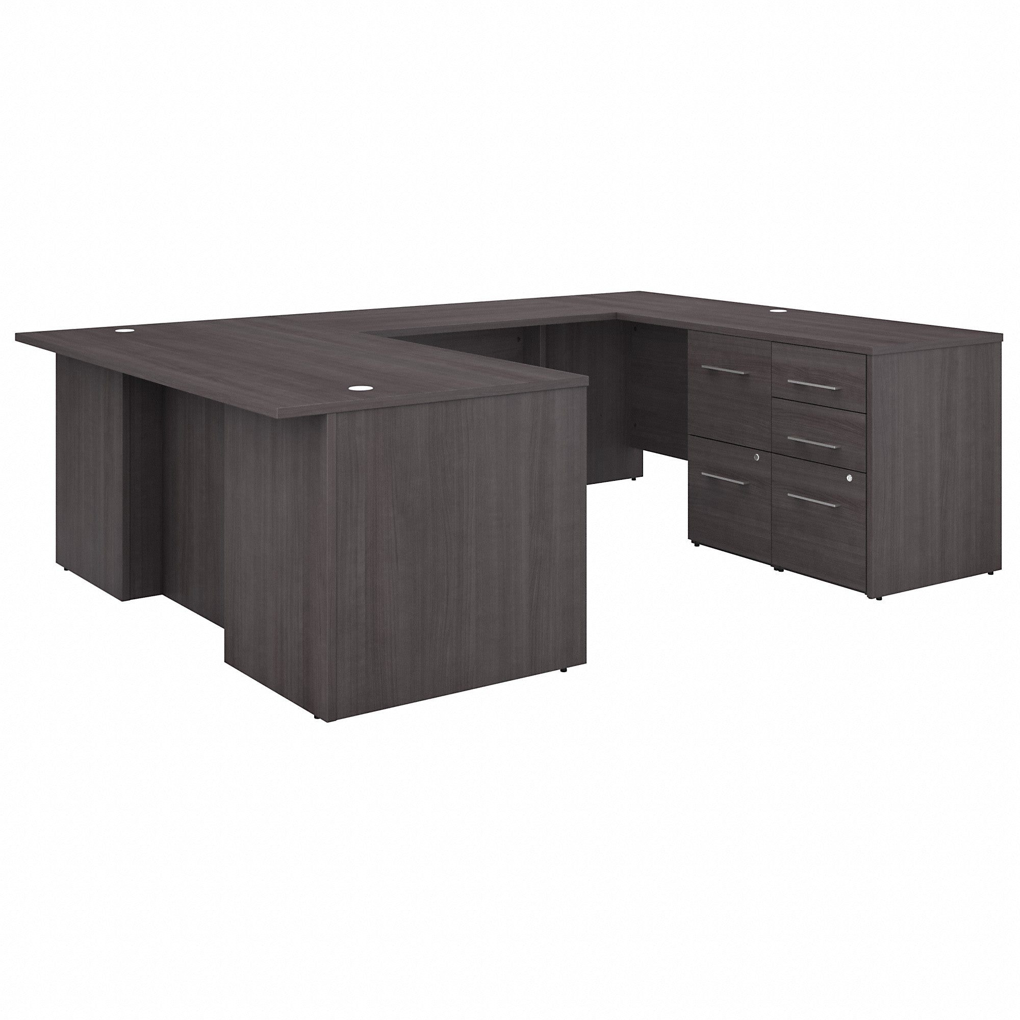 Bush Business Furniture Office 500 72W U Shaped Executive Desk with Drawers