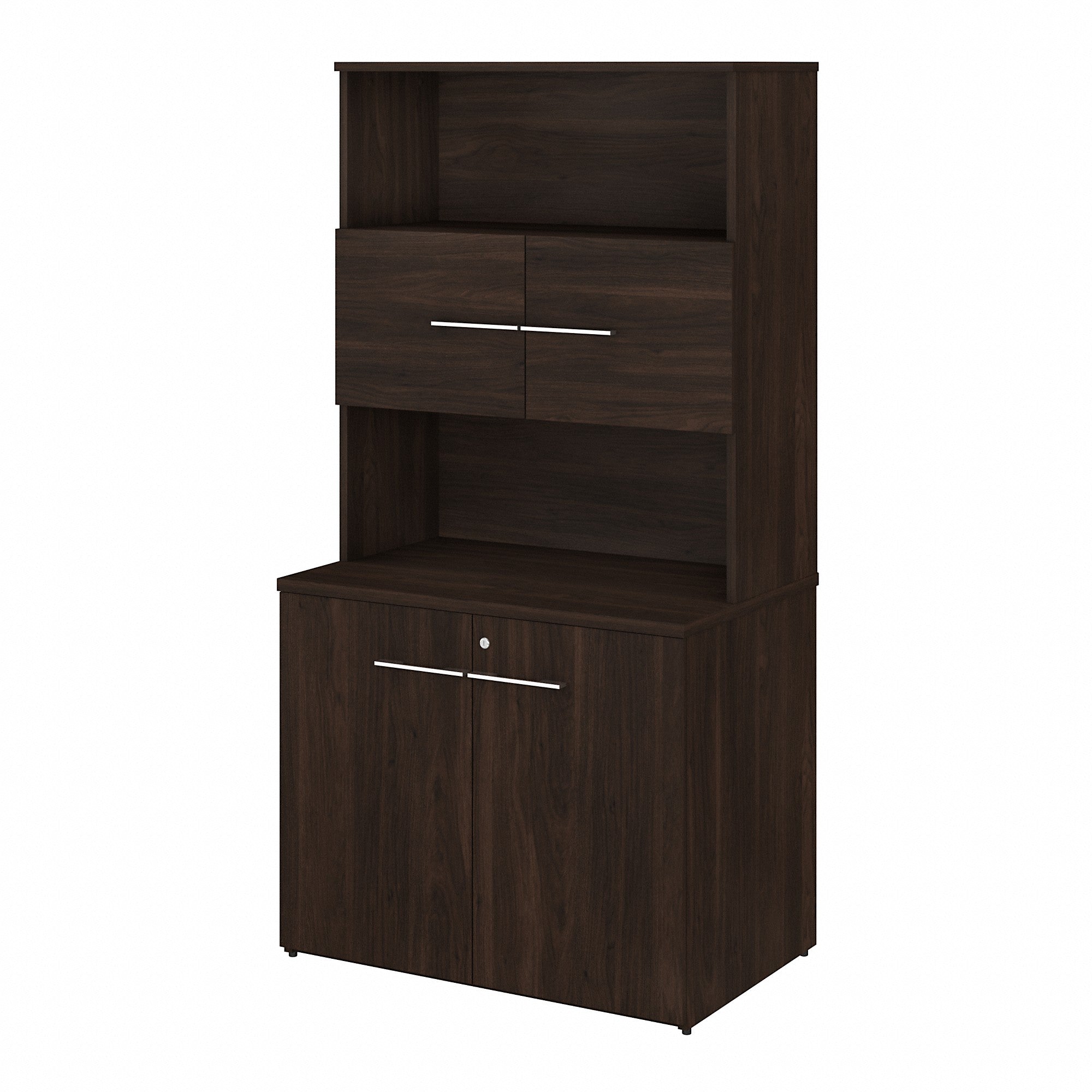 Bush Business Furniture Office 500 36W Tall Storage Cabinet with Doors and Shelves