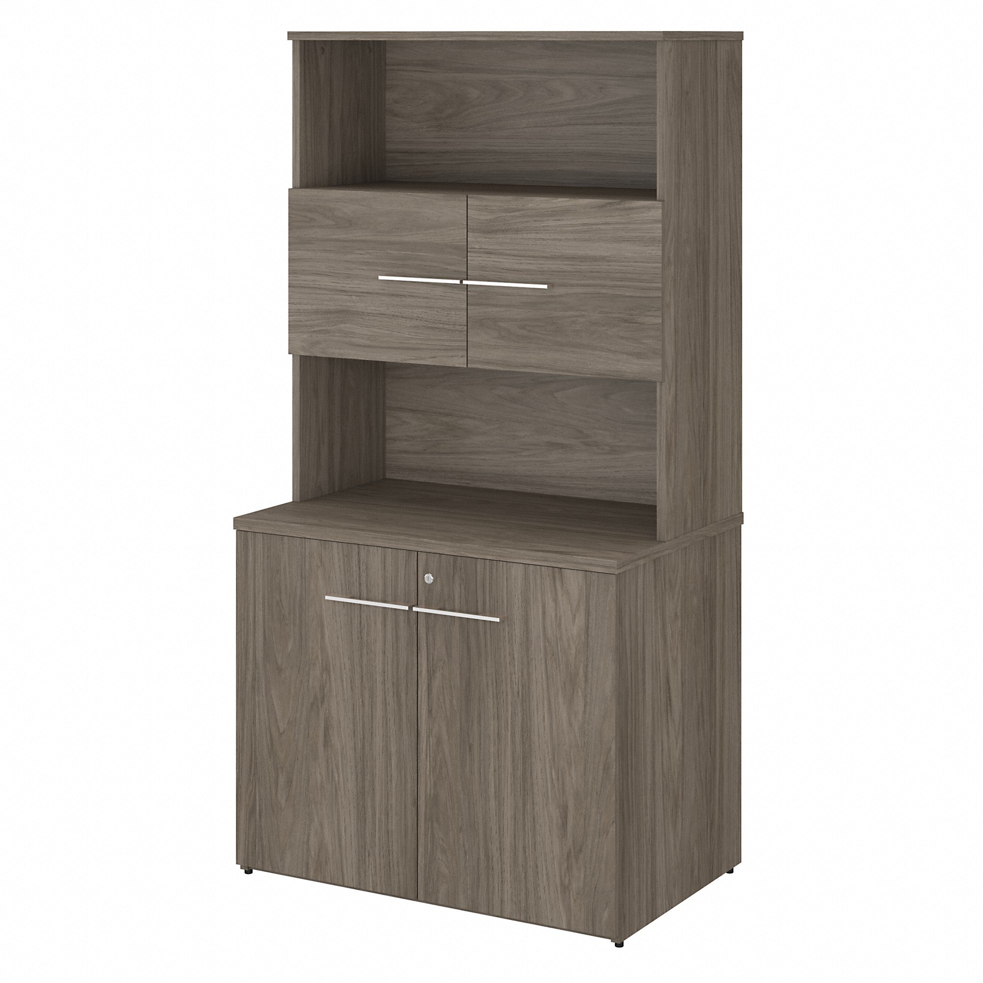 Bush Business Furniture Office 500 36W Tall Storage Cabinet with Doors and Shelves