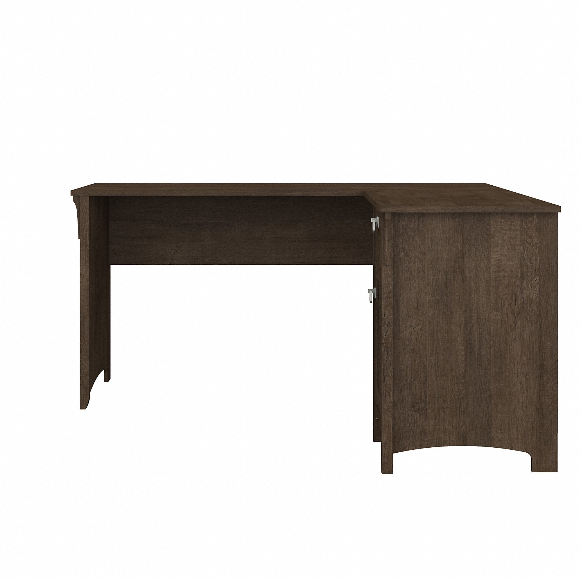 Bush Furniture Salinas 60W L Shaped Desk with Storage