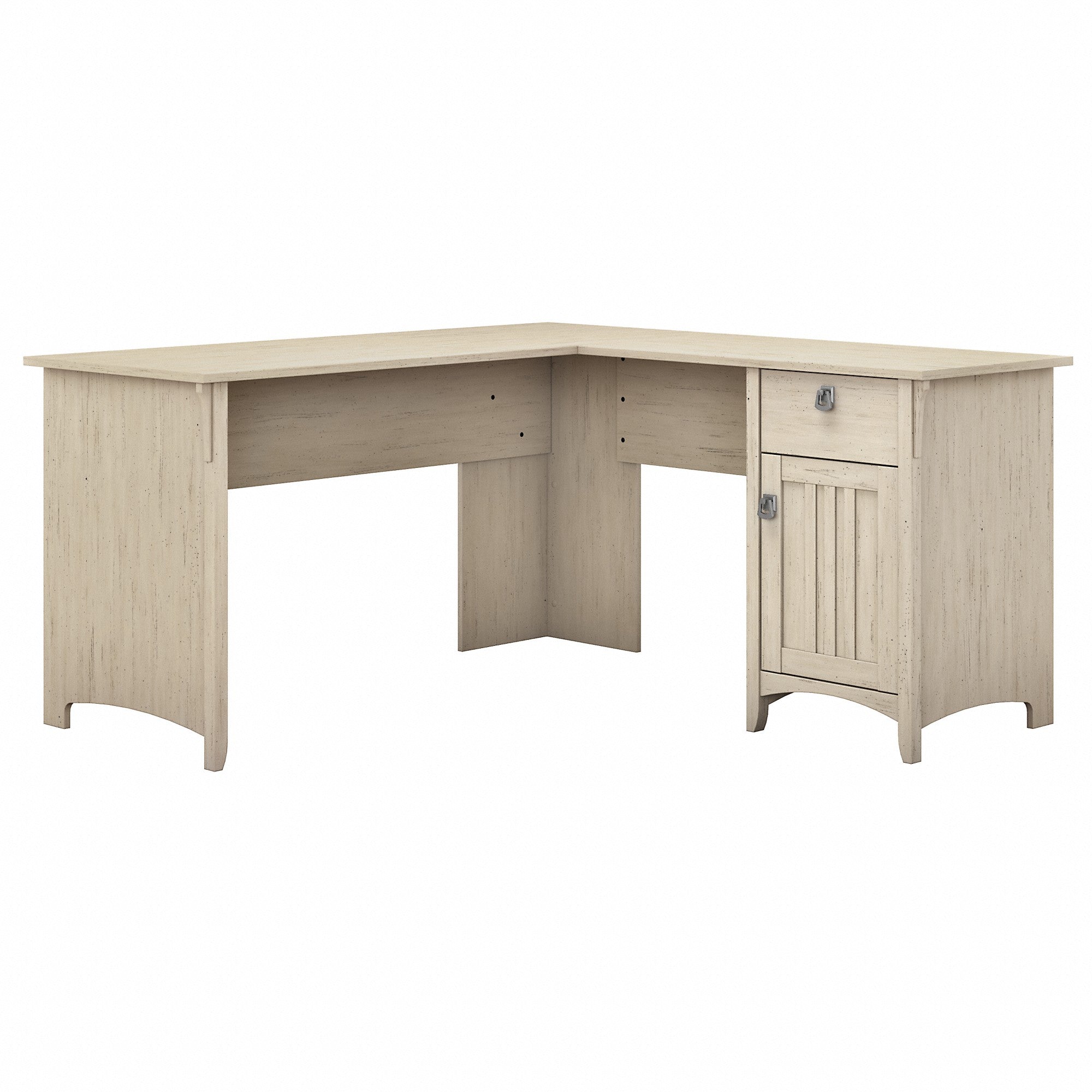 Bush Furniture Salinas 60W L Shaped Desk with Storage