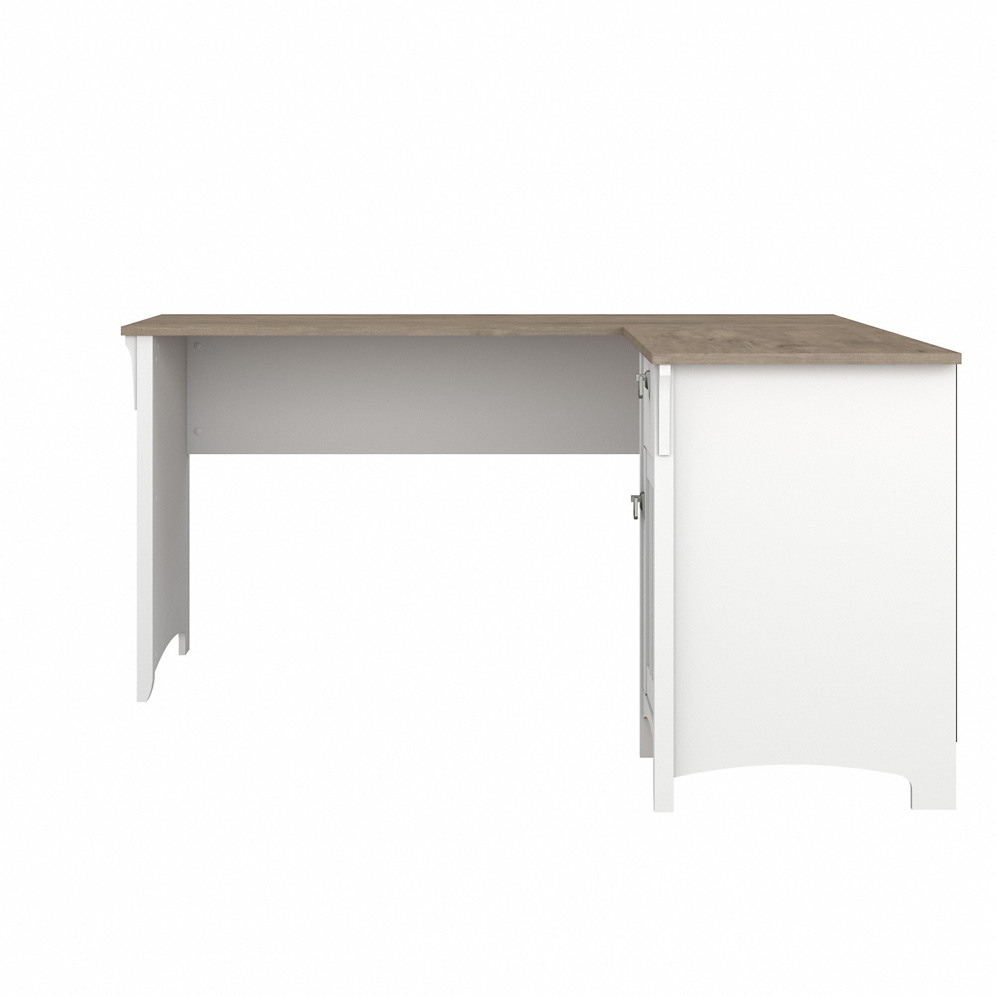 Bush Furniture Salinas 60W L Shaped Desk with Storage