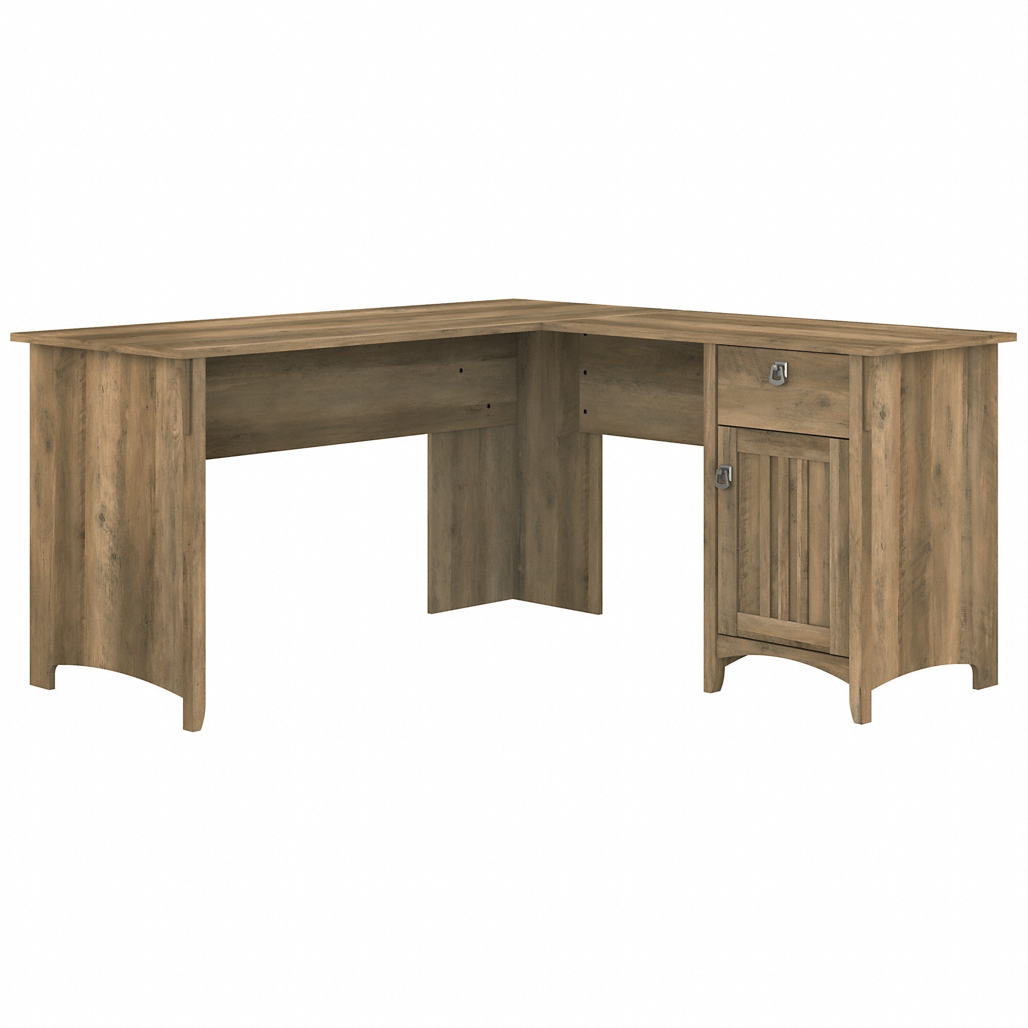 Bush Furniture Salinas 60W L Shaped Desk with Storage