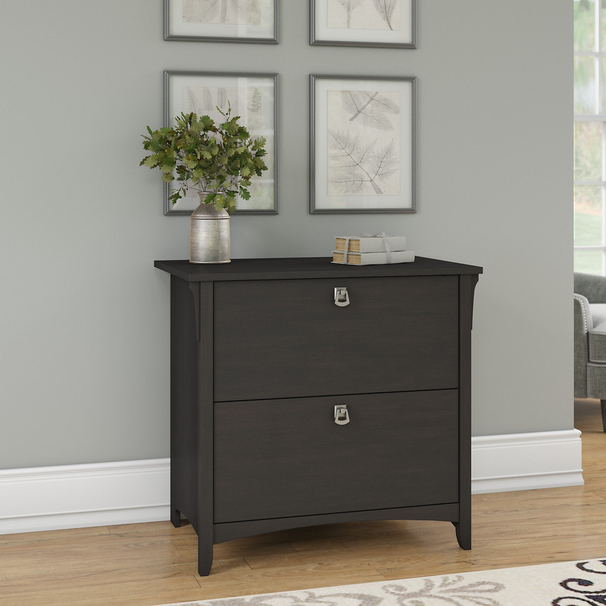 Bush Furniture Salinas 2 Drawer Lateral File Cabinet