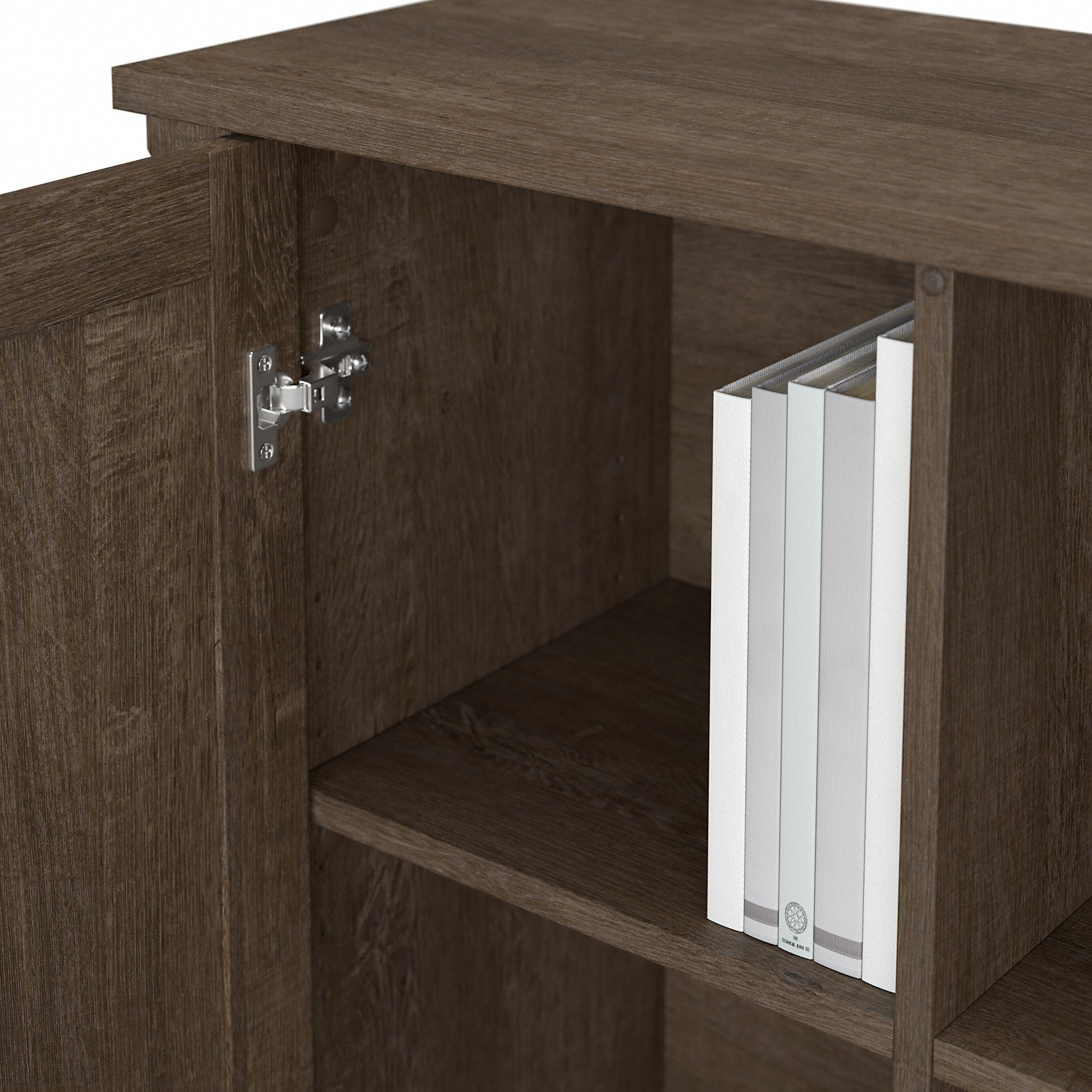 Bush Furniture Salinas Accent Storage Cabinet with Doors