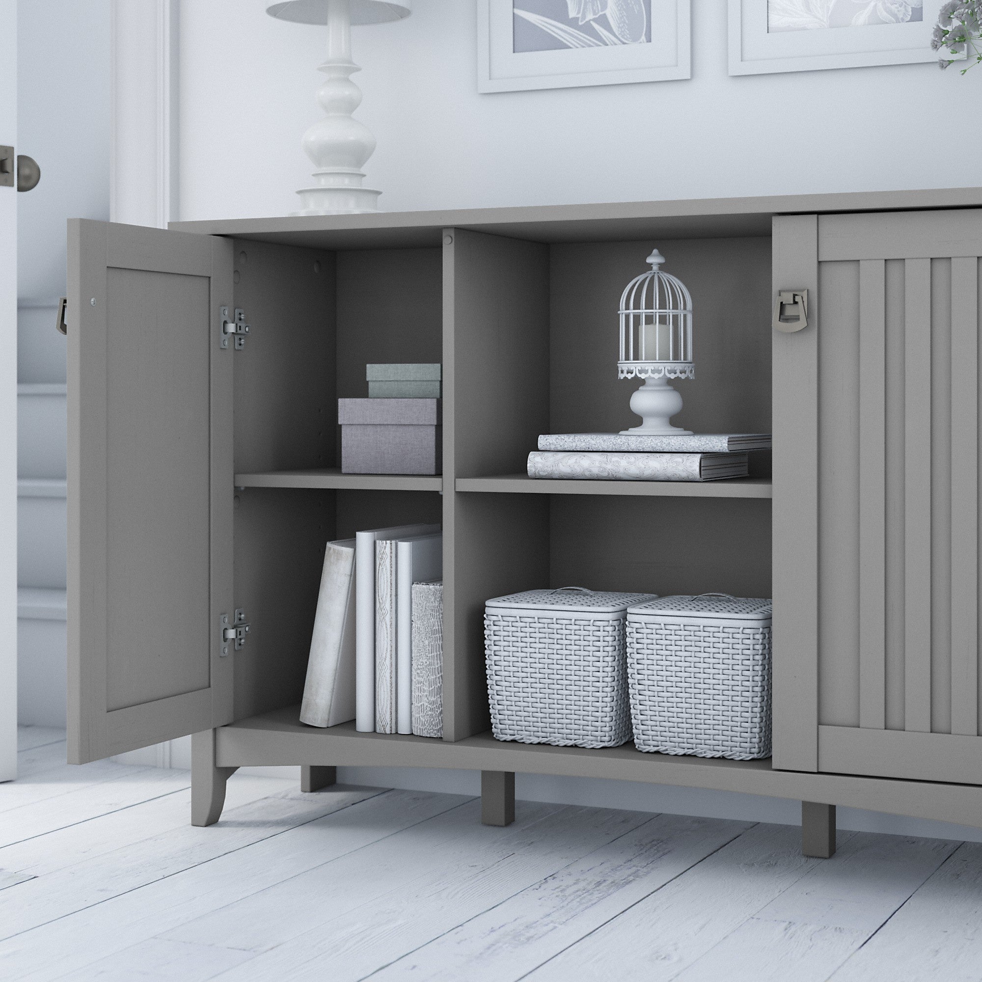 Bush Furniture Salinas Accent Storage Cabinet with Doors