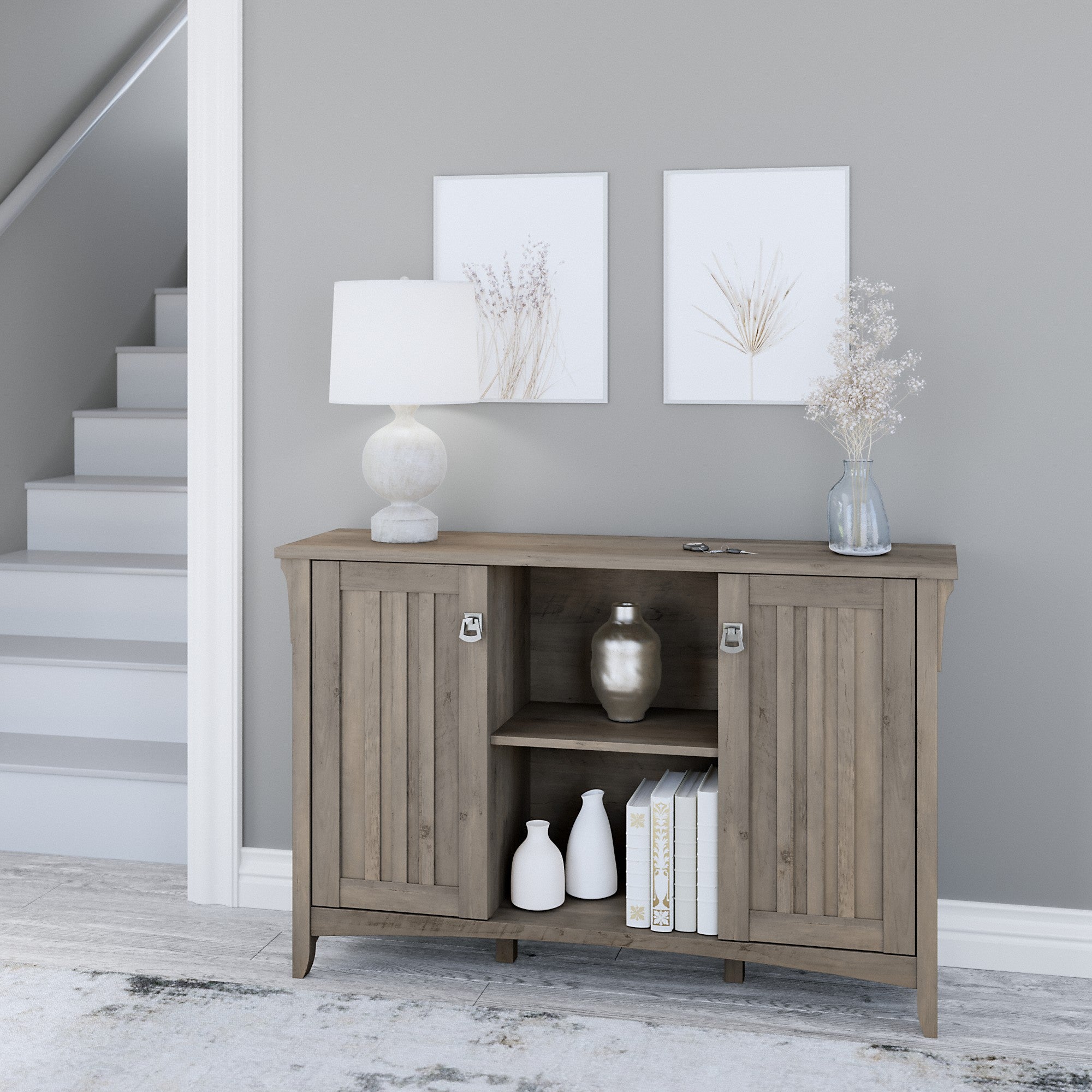 Bush Furniture Salinas Accent Storage Cabinet with Doors