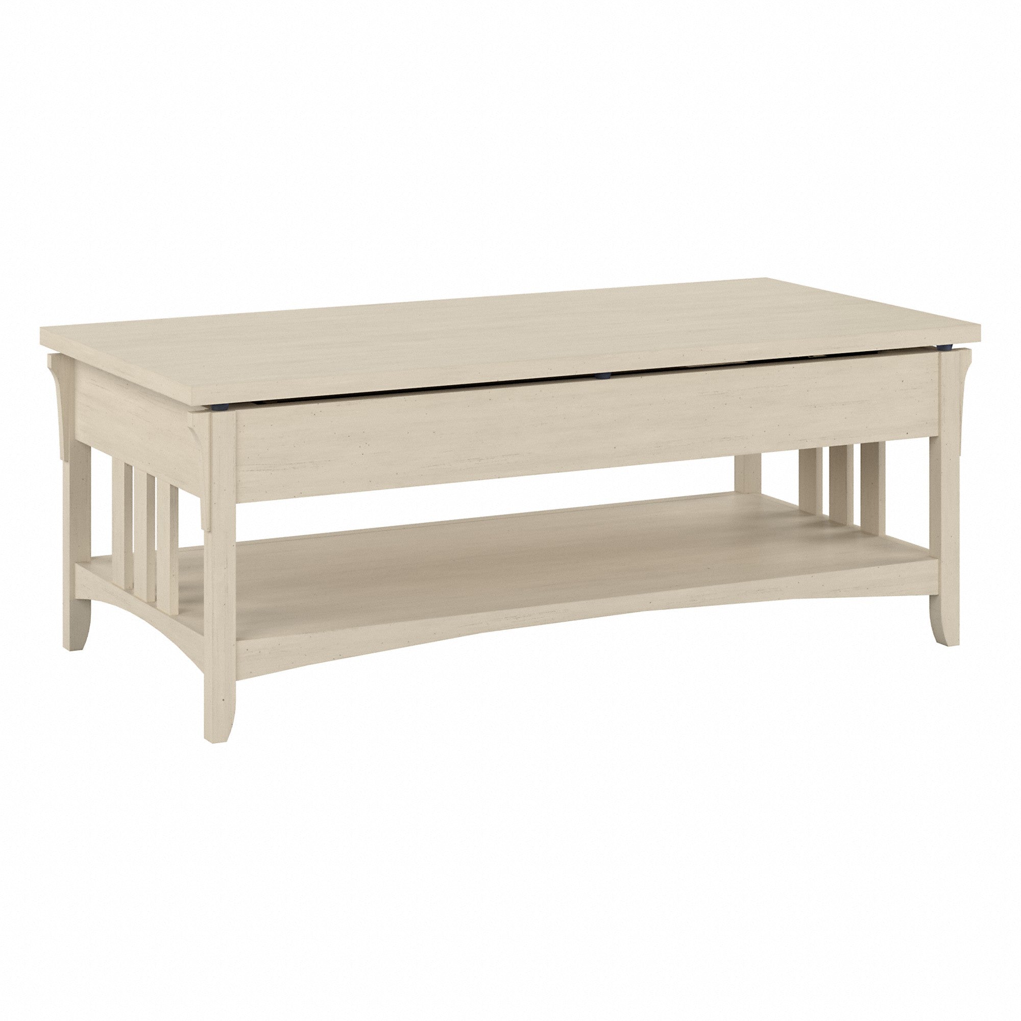 Bush Furniture Salinas Lift Top Coffee Table Desk with Storage