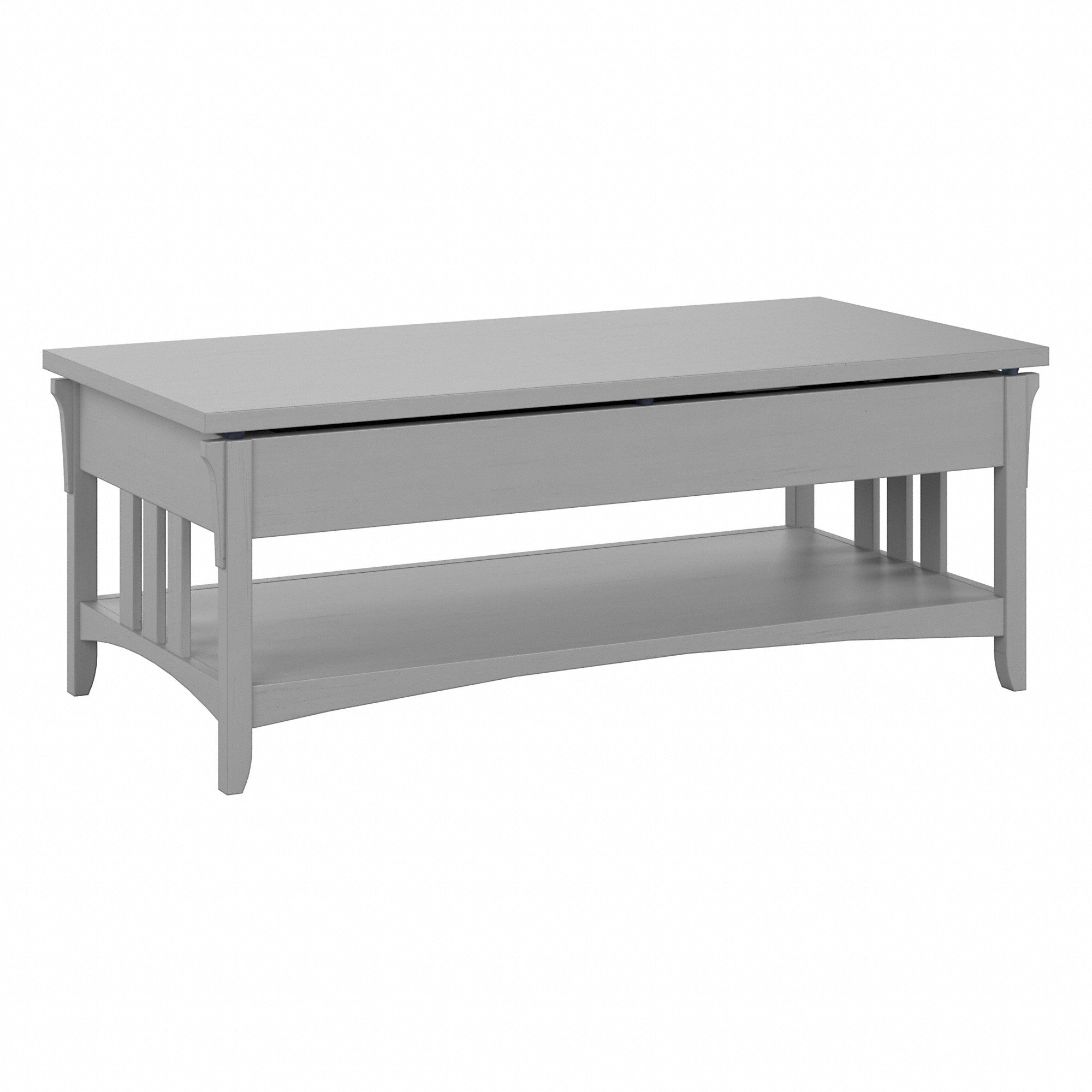 Bush Furniture Salinas Lift Top Coffee Table Desk with Storage