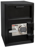 Depository safe with anti-fish, 6-inch drop slot