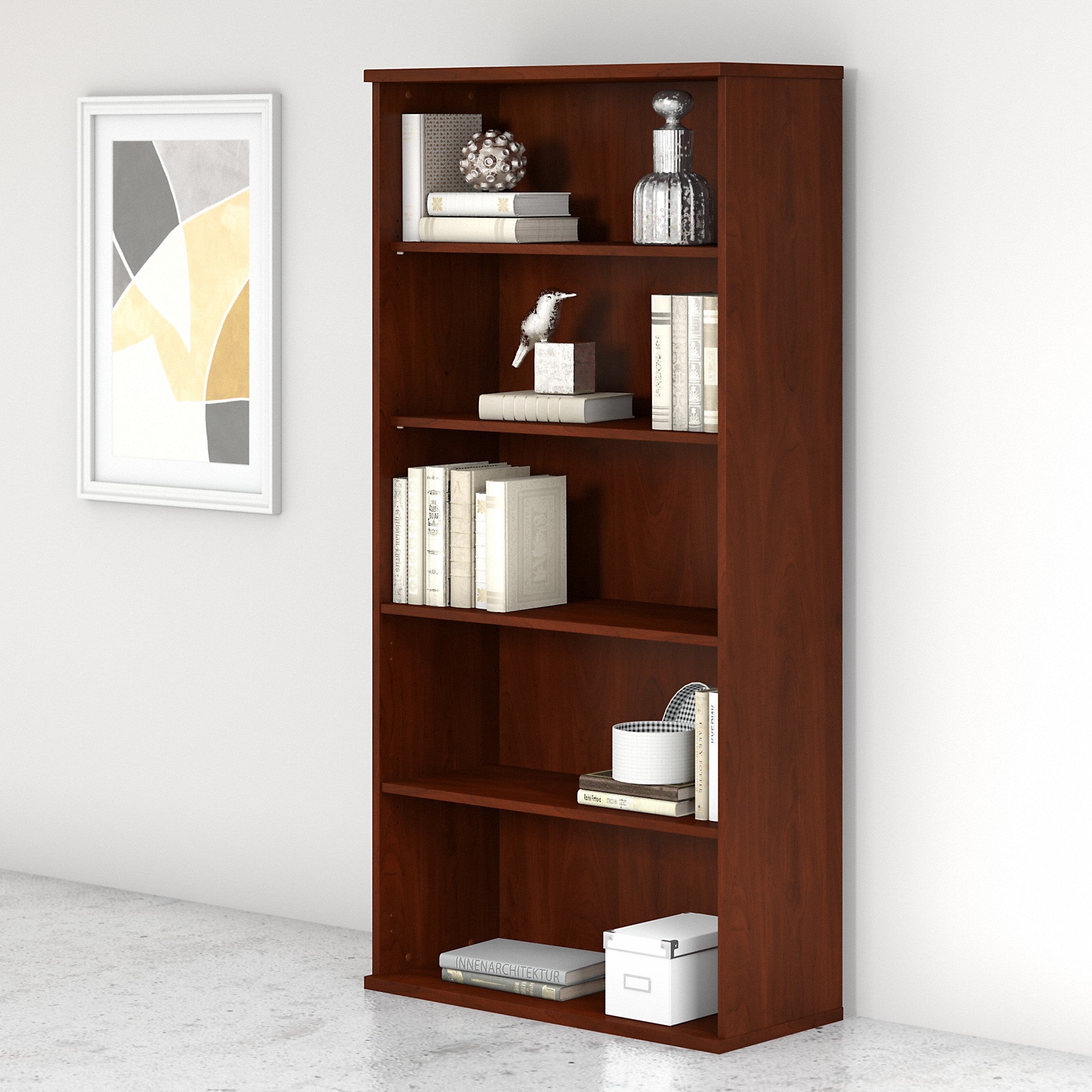 Bush Business Furniture Studio C 5 Shelf Bookcase