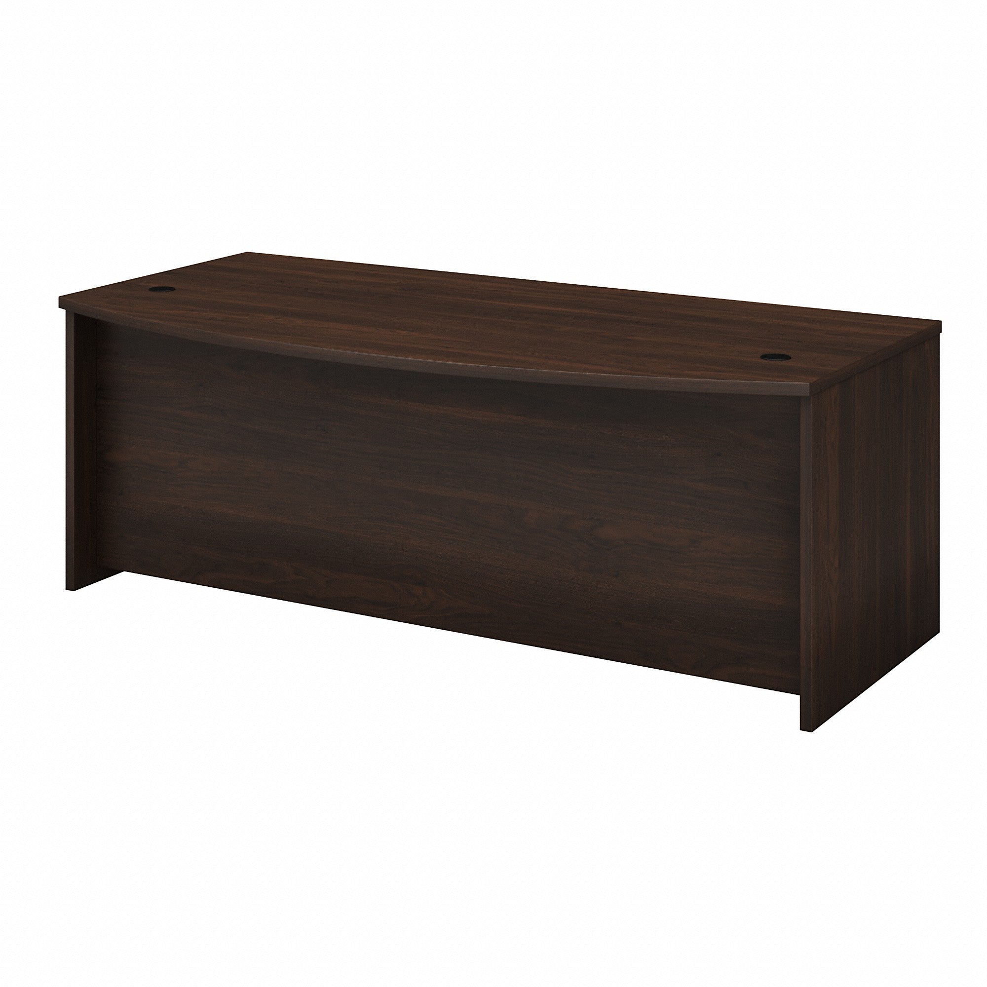 Bush Business Furniture Studio C 72W x 36D Bow Front Desk