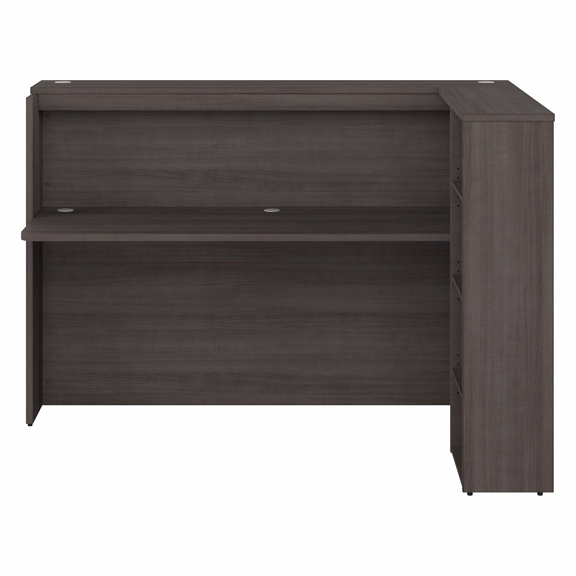 Bush Business Furniture Studio C 72W Corner Bar Cabinet with Shelves