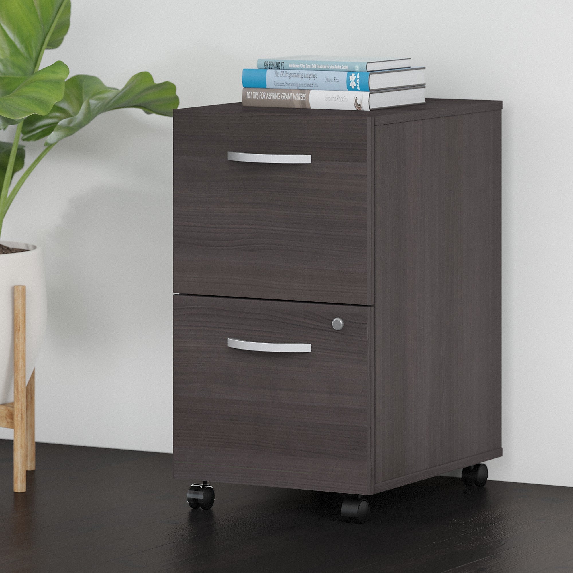 Bush Business Furniture Studio C 2 Drawer Mobile File Cabinet