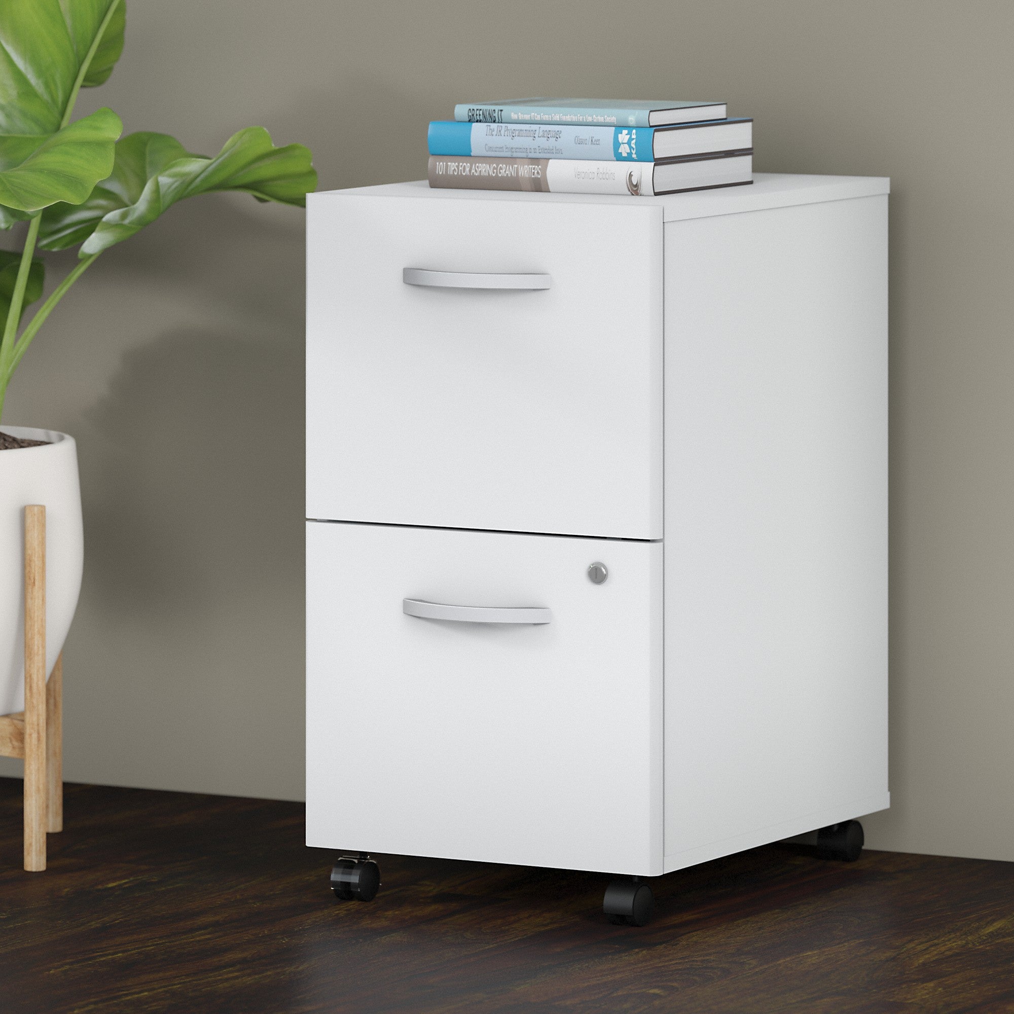 Bush Business Furniture Studio C 2 Drawer Mobile File Cabinet