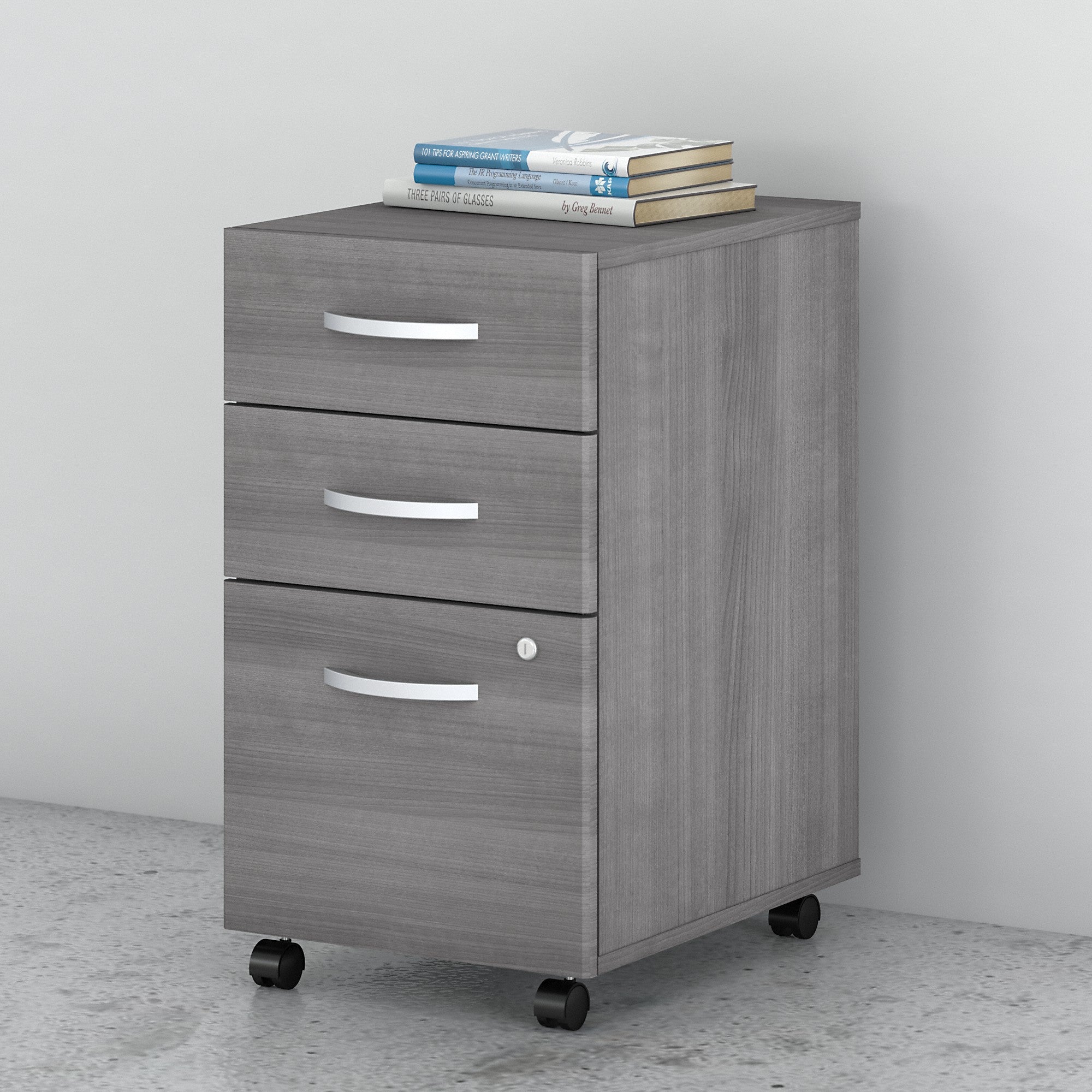 Bush Business Furniture Studio C 3 Drawer Mobile File Cabinet