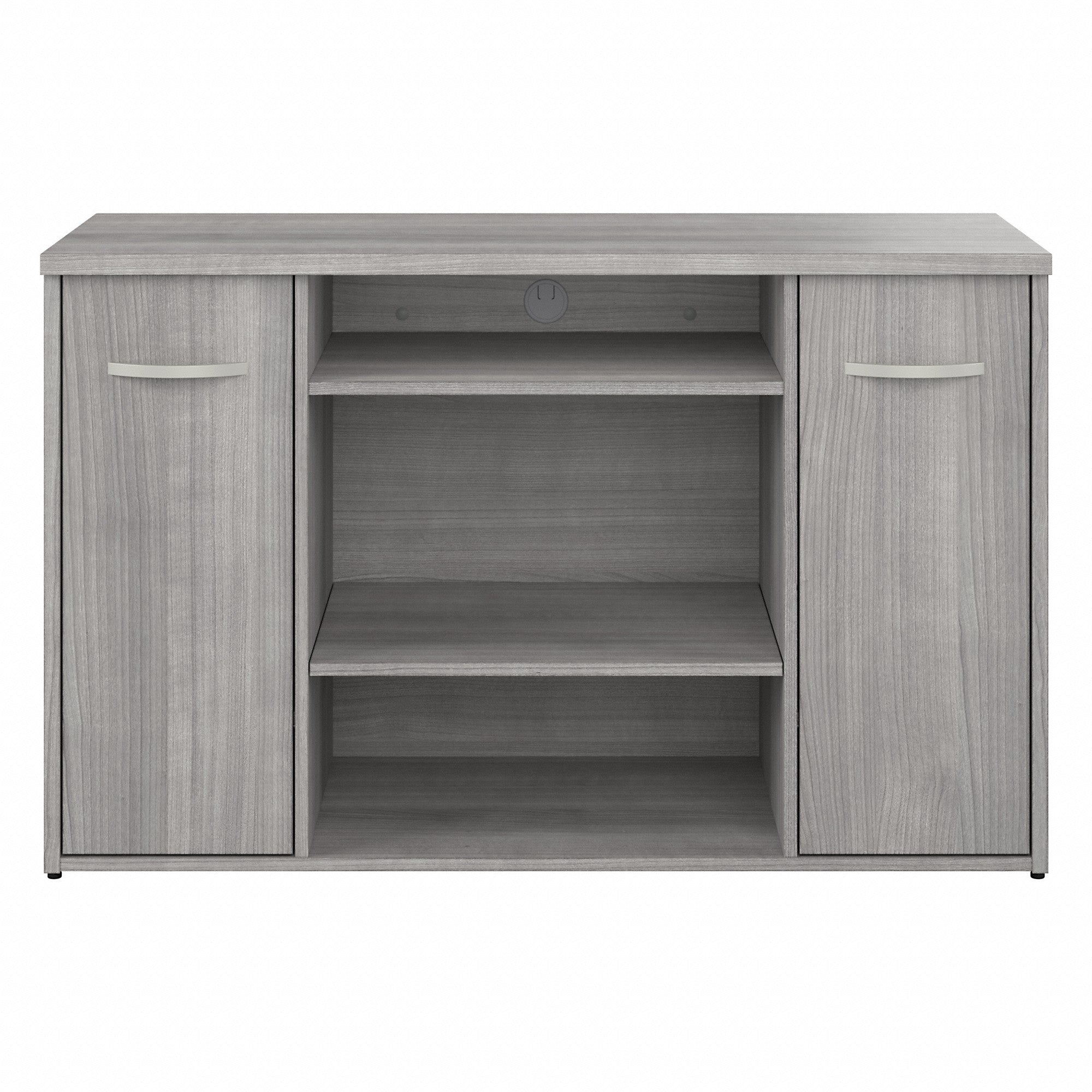 Bush Business Furniture Studio C 48W Office Storage Cabinet with Doors and Shelves