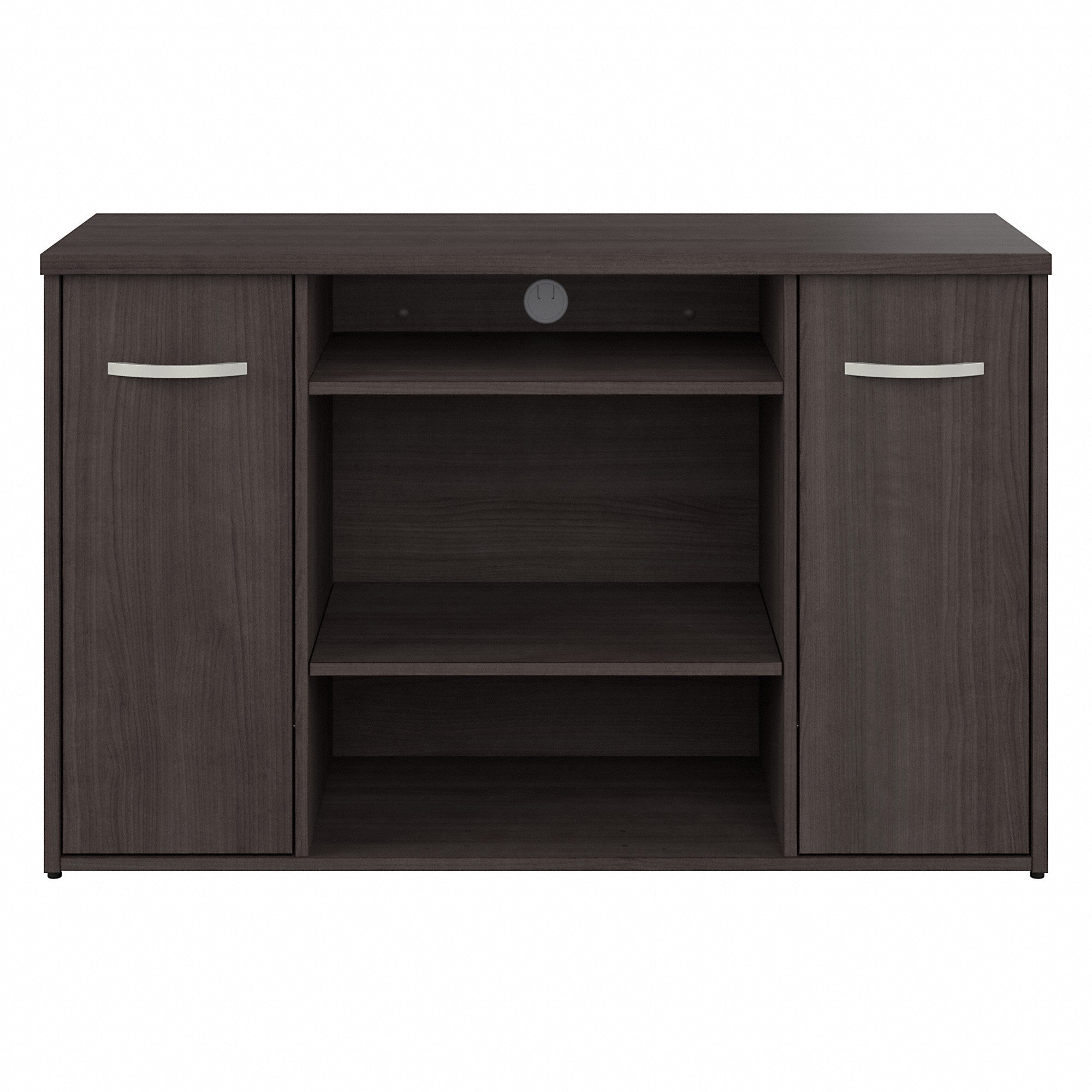 Bush Business Furniture Studio C 48W Office Storage Cabinet with Doors and Shelves