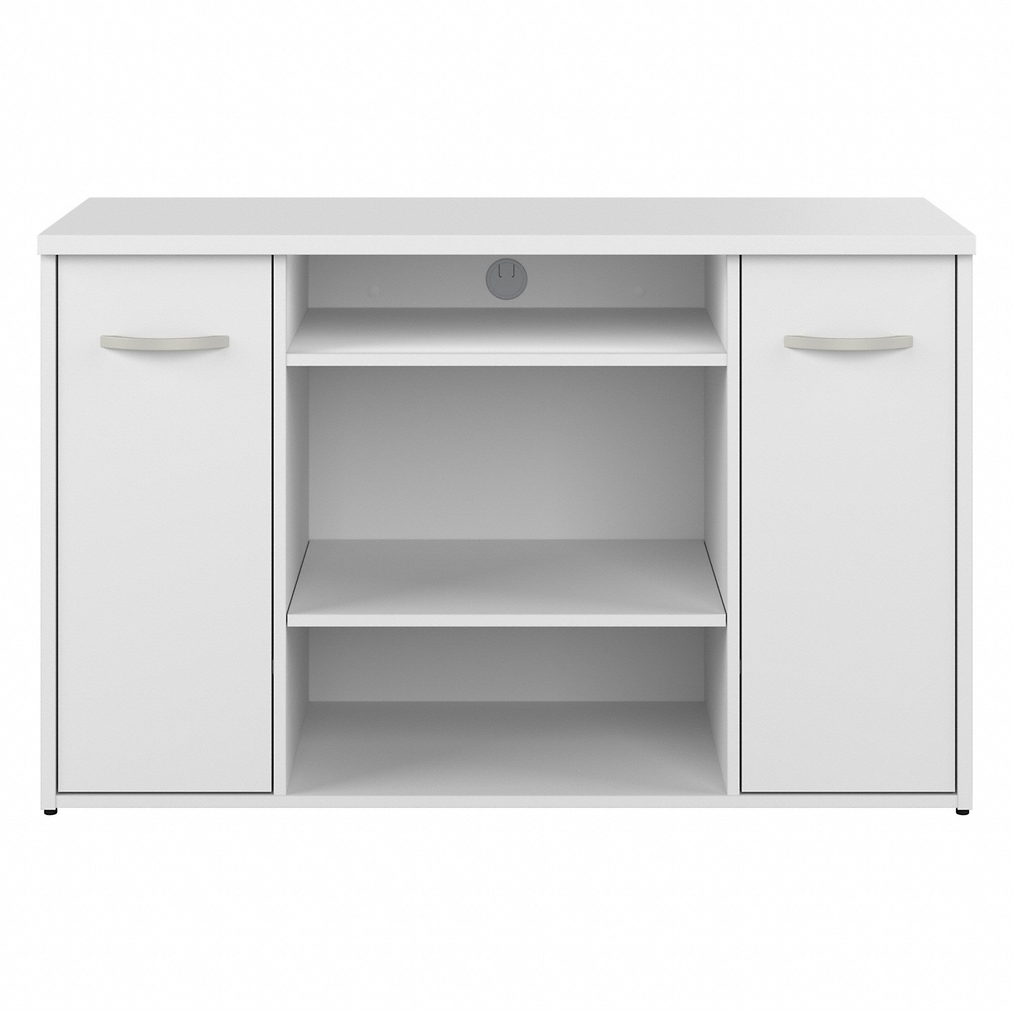 Bush Business Furniture Studio C 48W Office Storage Cabinet with Doors and Shelves