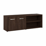 Bush Business Furniture Studio C Low Storage Cabinet with Doors and Shelves