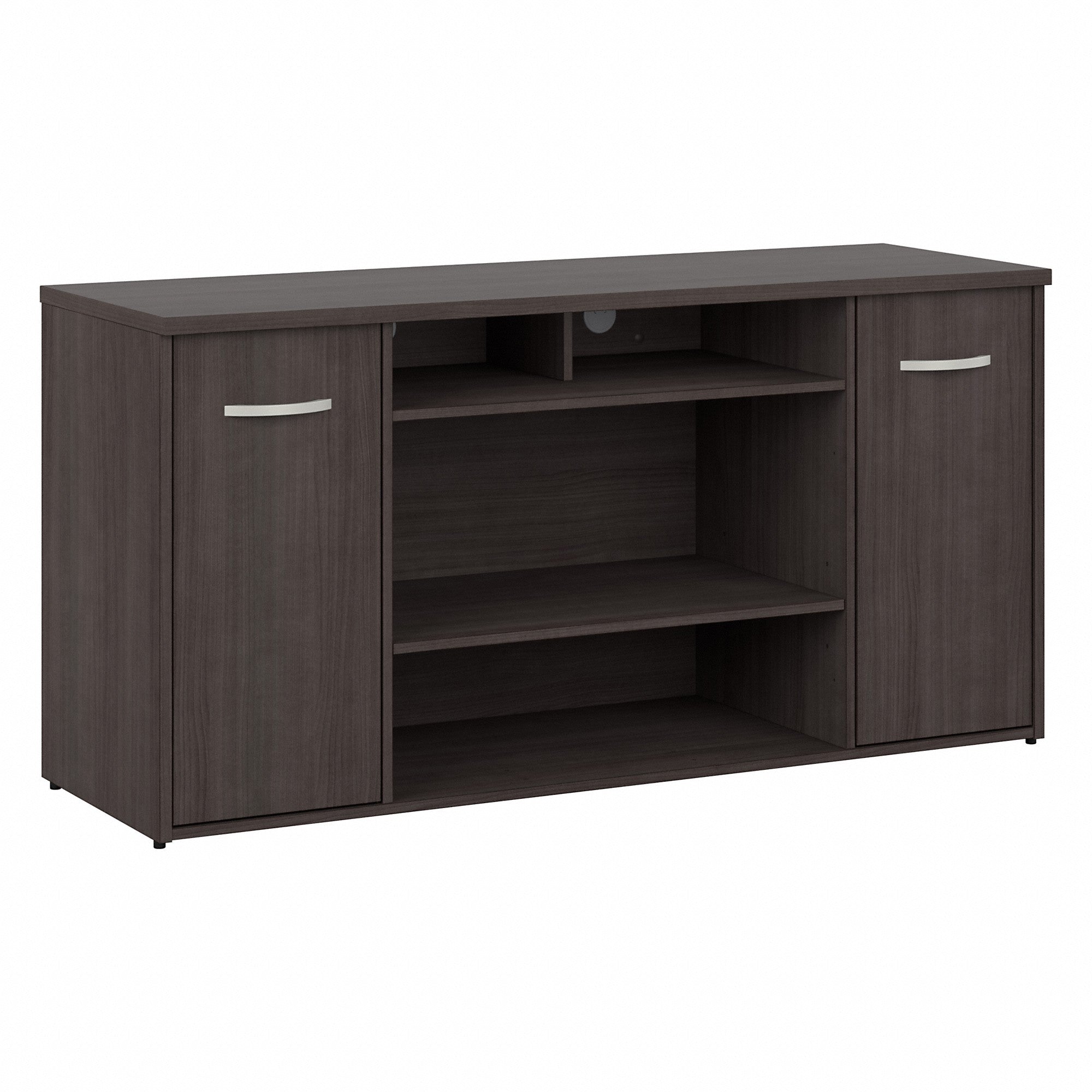 Bush Business Furniture Studio C 60W Office Storage Cabinet with Doors and Shelves