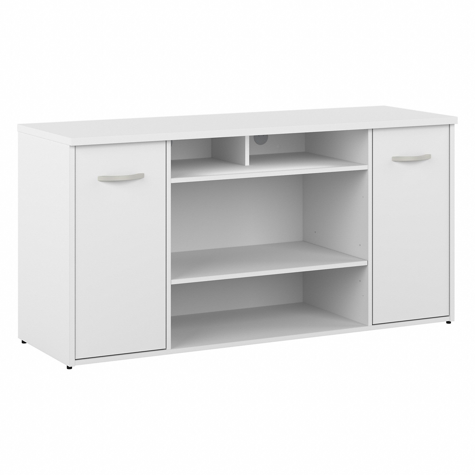 Bush Business Furniture Studio C 60W Office Storage Cabinet with Doors and Shelves