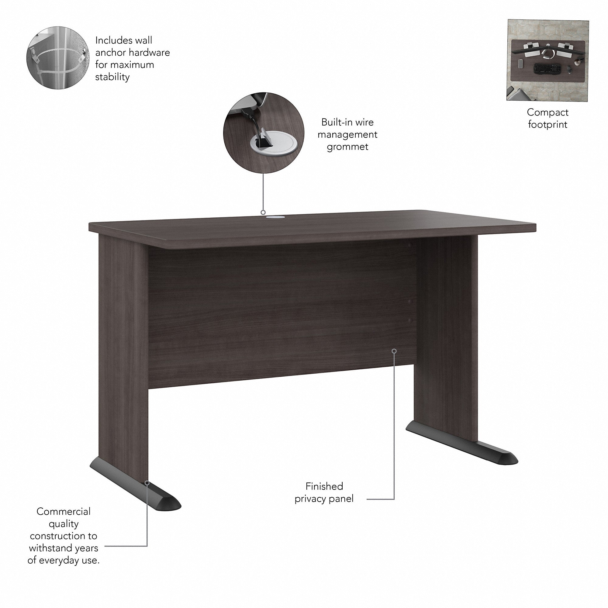 Bush Business Furniture Studio A 48W Computer Desk