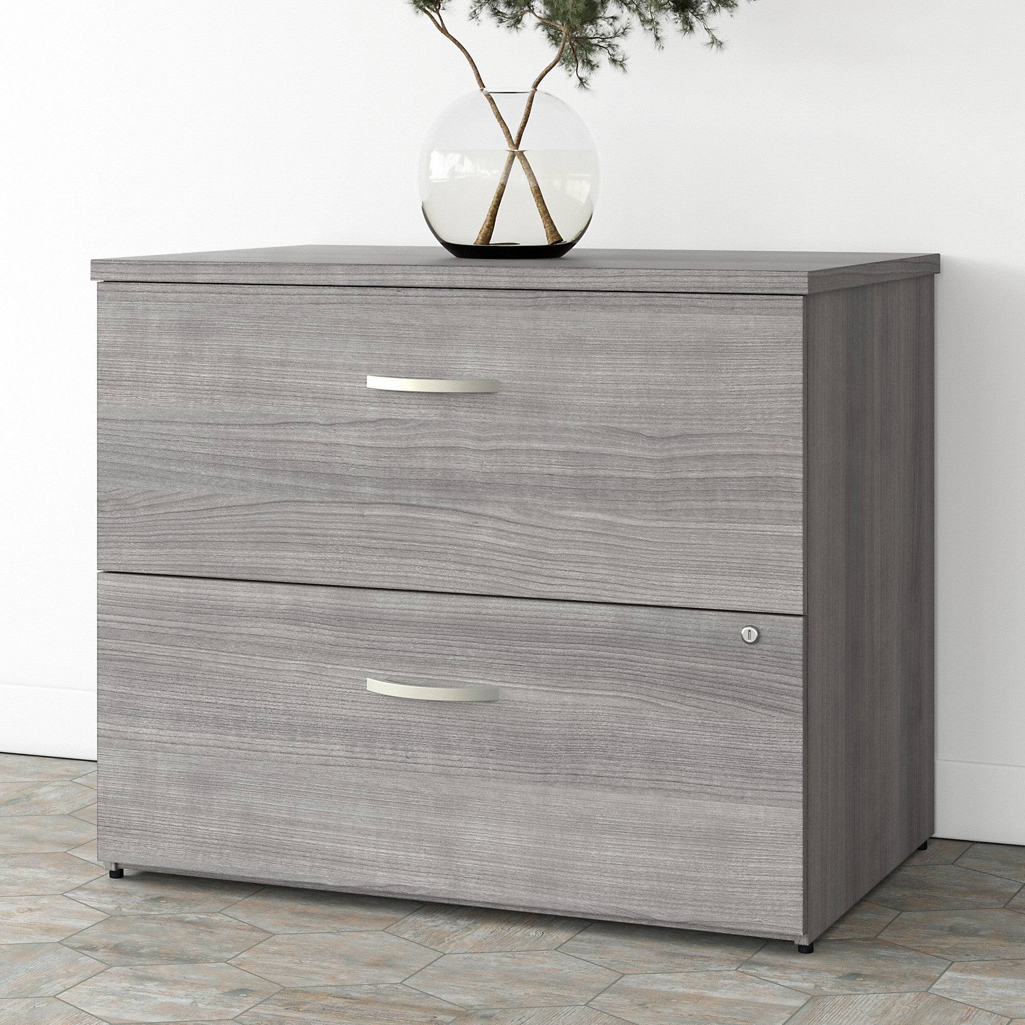 Bush Business Furniture Studio A 2 Drawer Lateral File Cabinet - Assembled