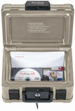 FireKing SureSeal fire and water resistant protection for digital media, holds #10 envelopes and folded documents