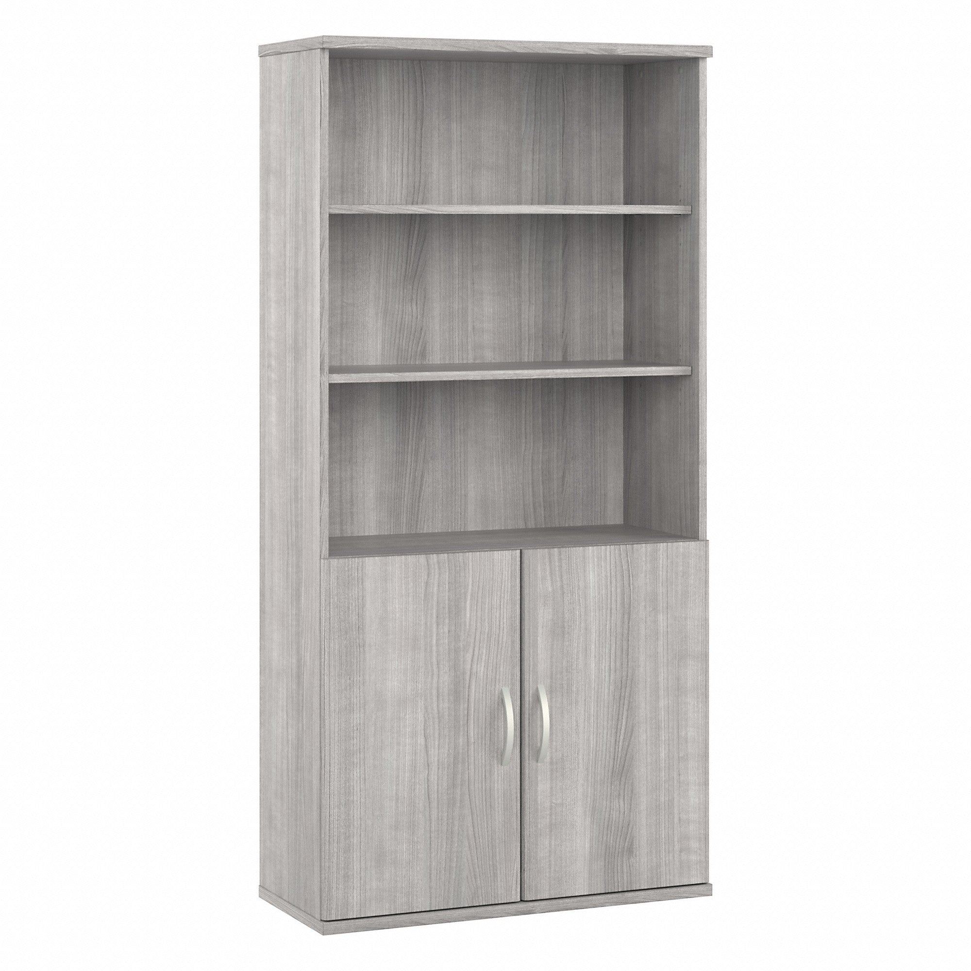 Bush Business Furniture Studio A Tall 5 Shelf Bookcase with Doors