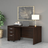 Bush Business Furniture Studio C 60W x 30D Office Desk with Mobile File Cabinet