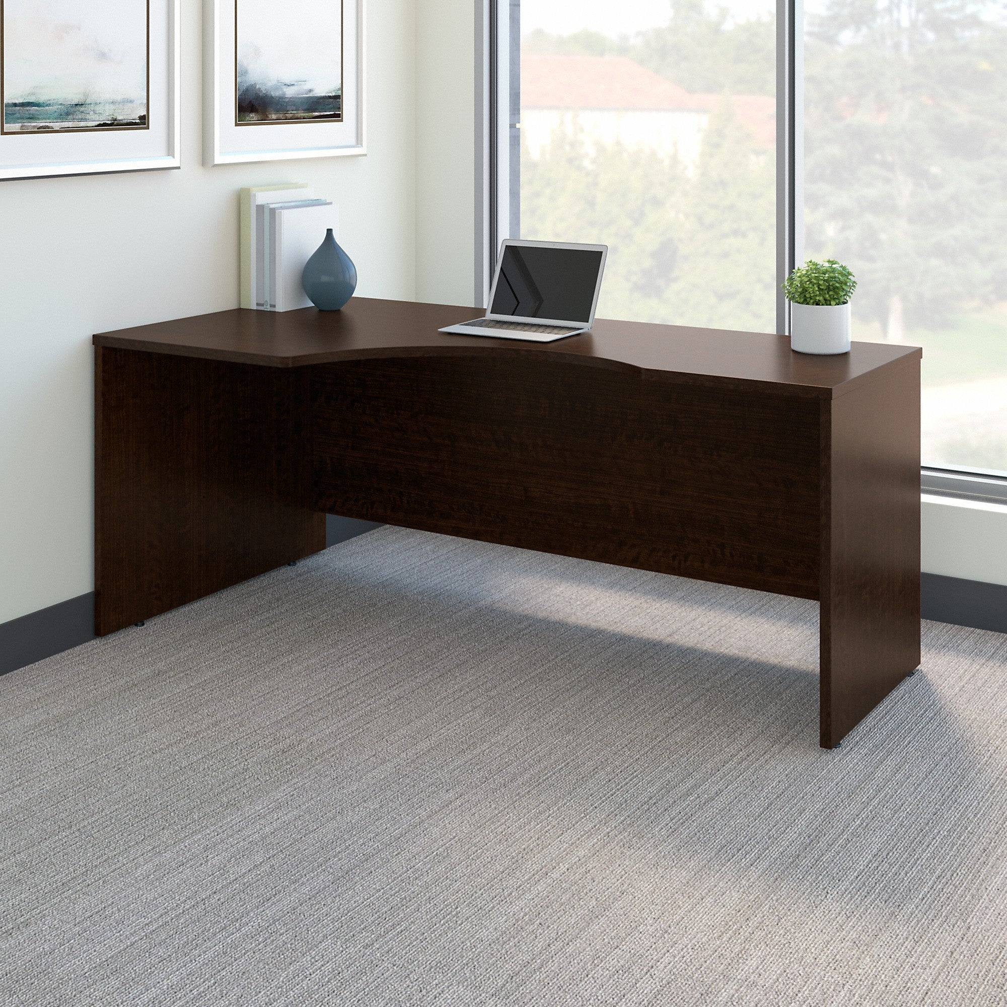 Bush Business Furniture Series C 72W Left Handed Corner Desk