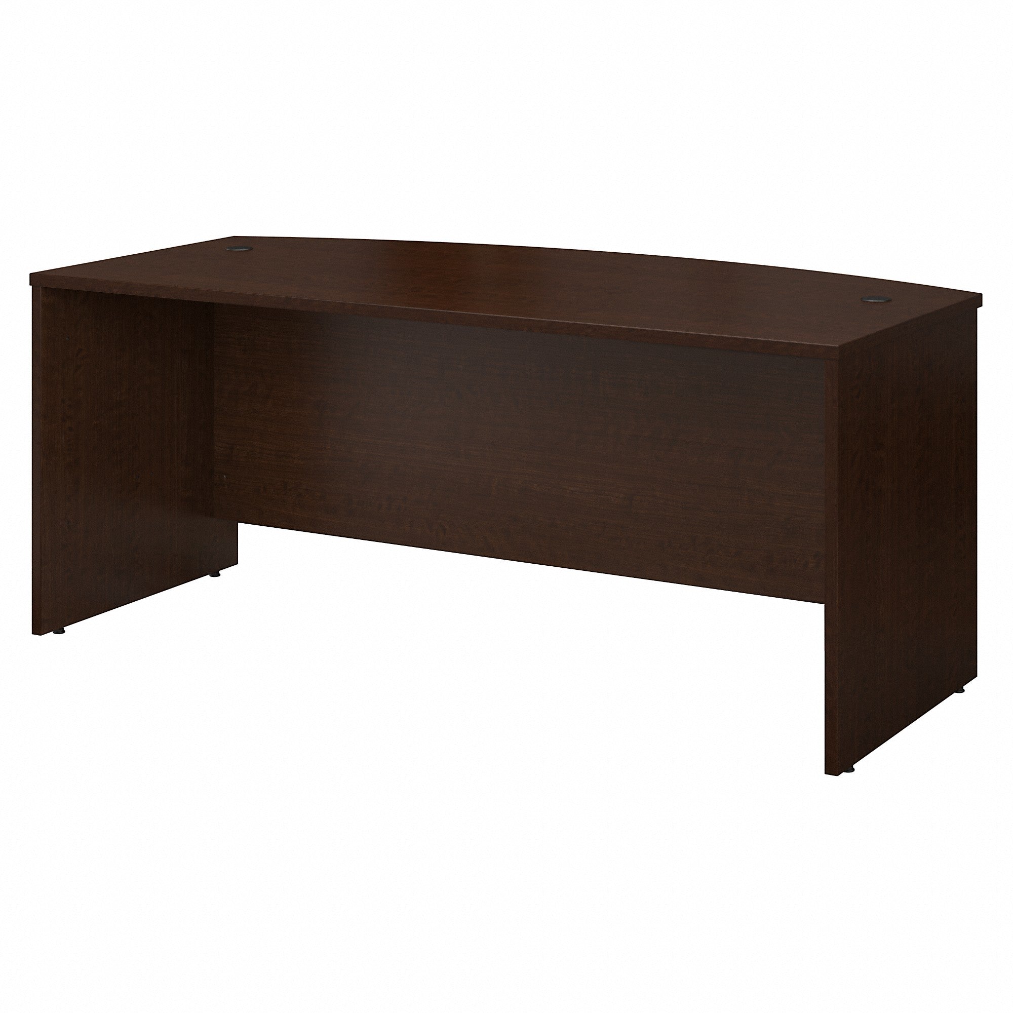 Bush Business Furniture Series C 72W x 36D Bow Front Desk