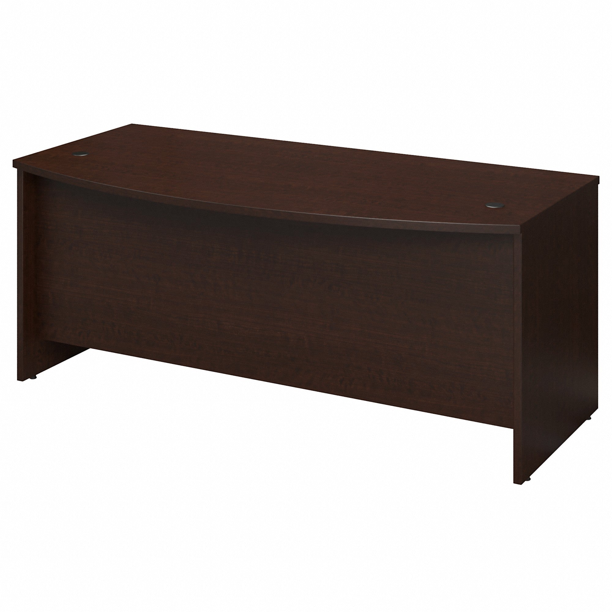 Bush Business Furniture Series C 72W x 36D Bow Front Desk