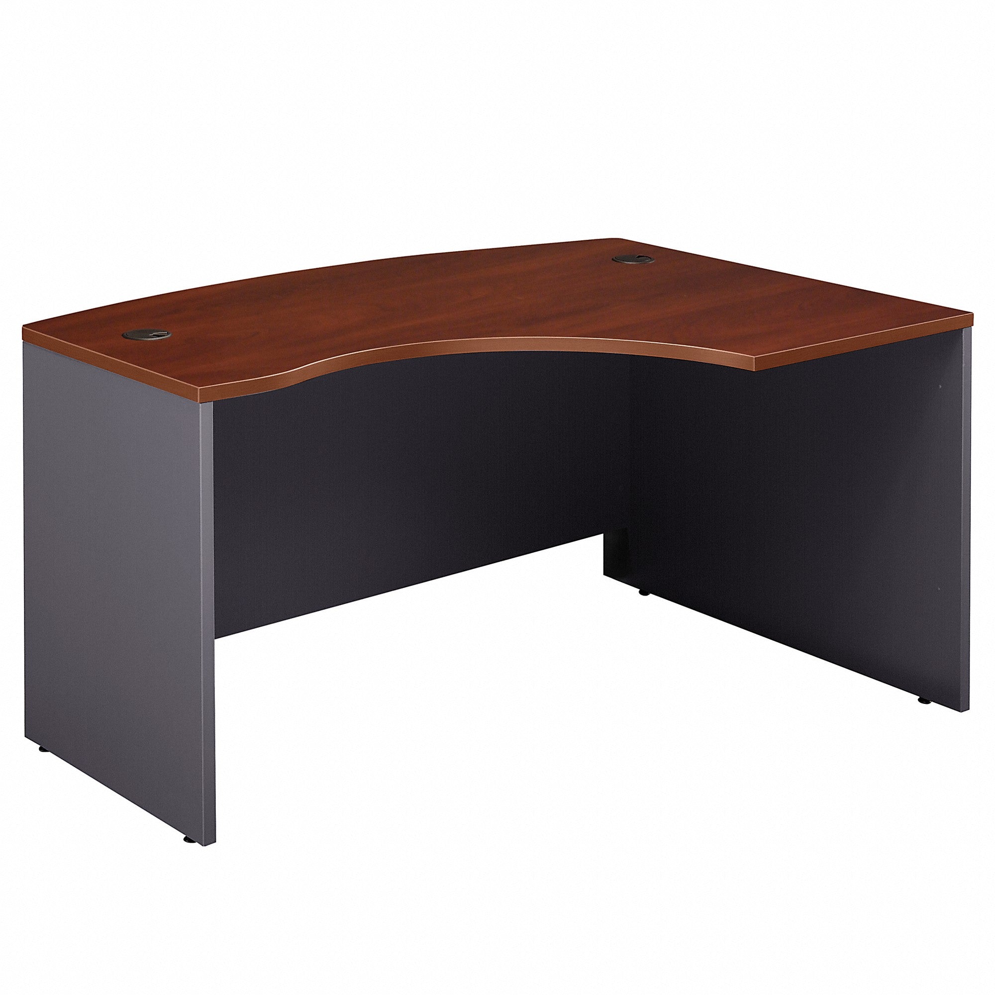 Bush Business Furniture Series C 60W x 43D Right Handed L Bow Desk