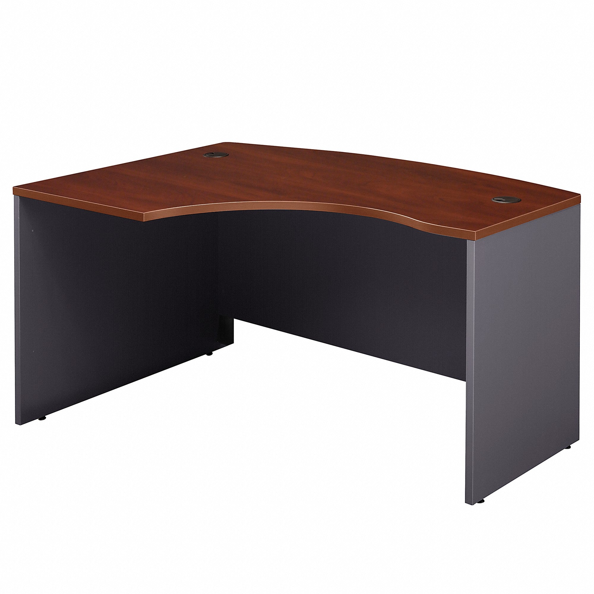 Bush Business Furniture Series C 60W x 43D Left Handed L Bow Desk