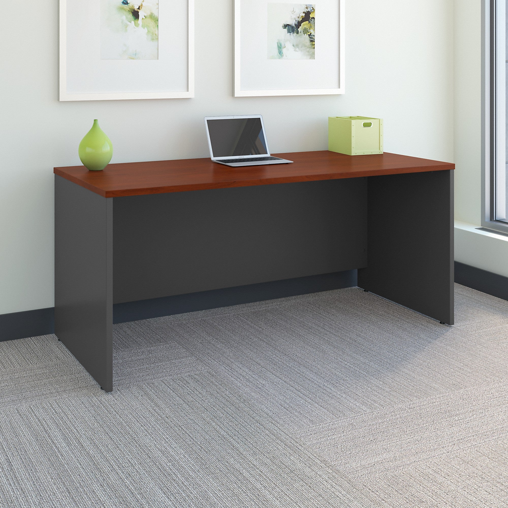 Bush Business Furniture Series C 66W x 30D Office Desk