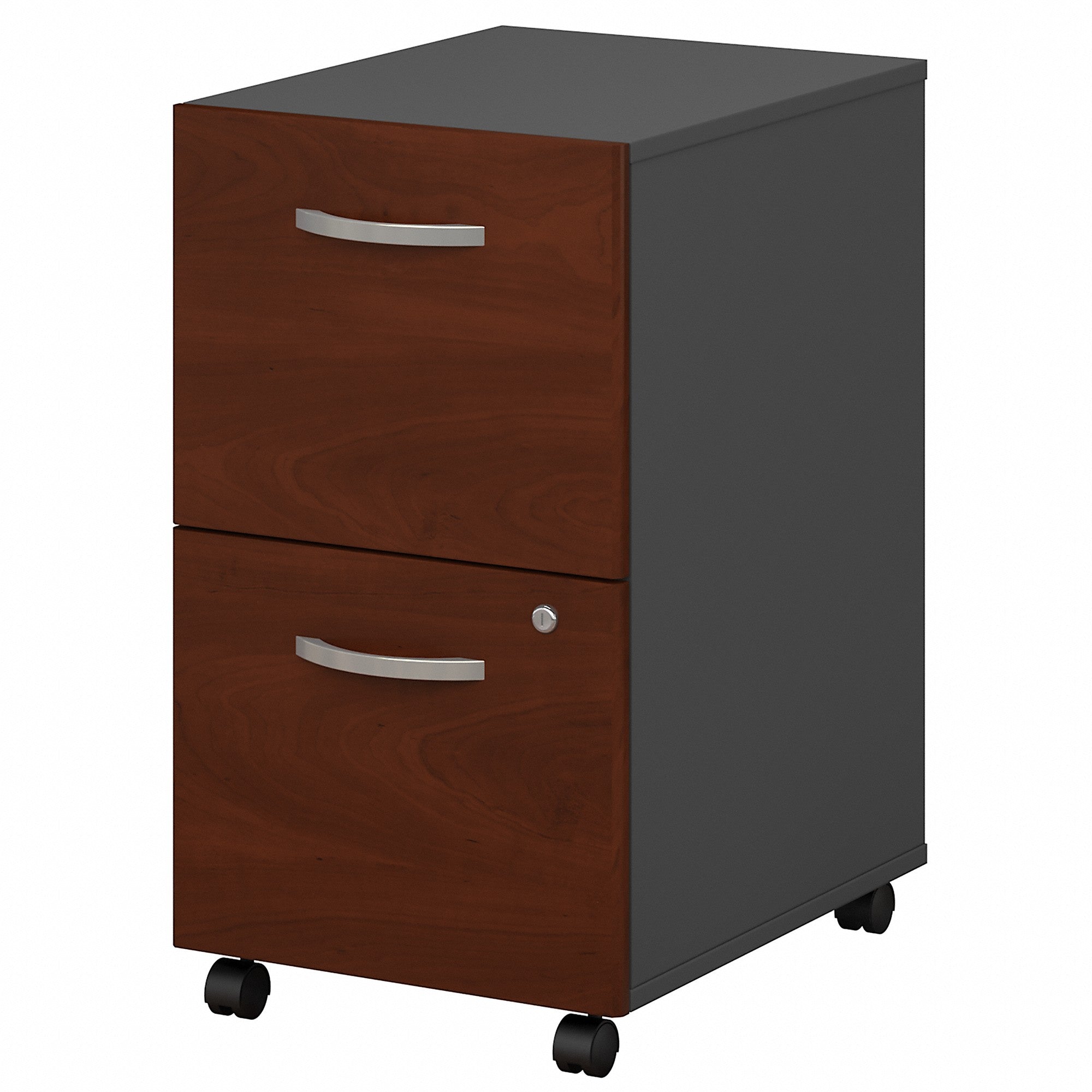 Bush Business Furniture Series C 2 Drawer Mobile File Cabinet - Assembled