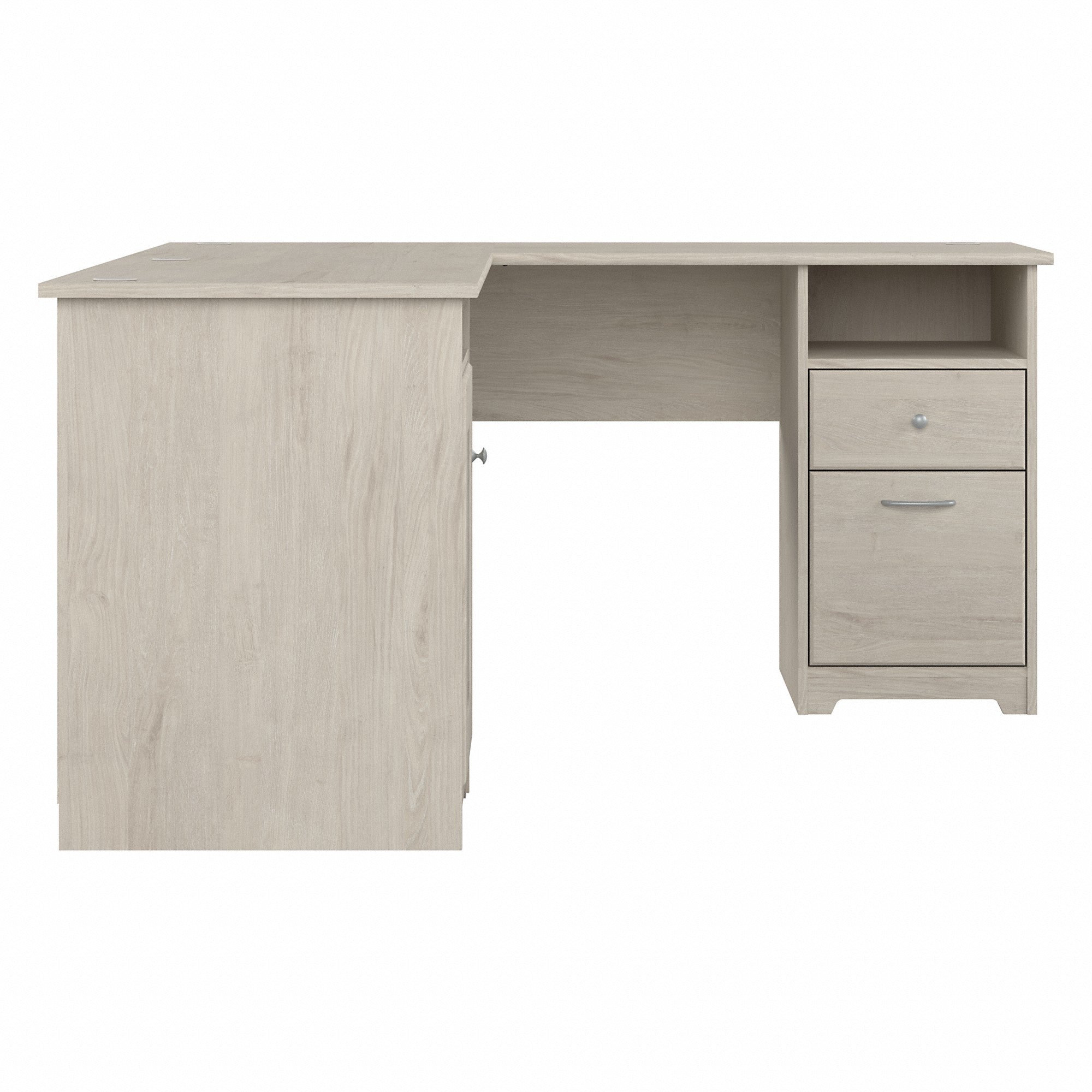 Bush Furniture Cabot 60W L Shaped Computer Desk with Storage