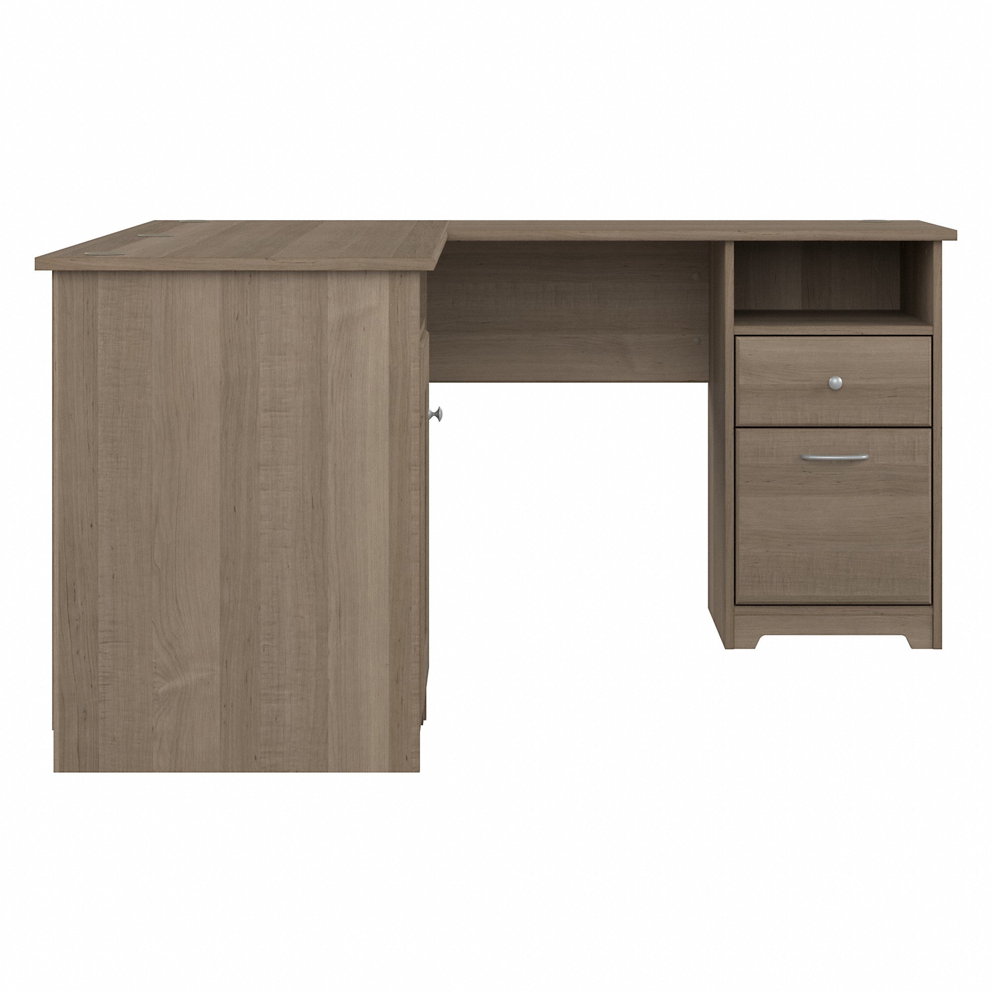 Bush Furniture Cabot 60W L Shaped Computer Desk with Storage