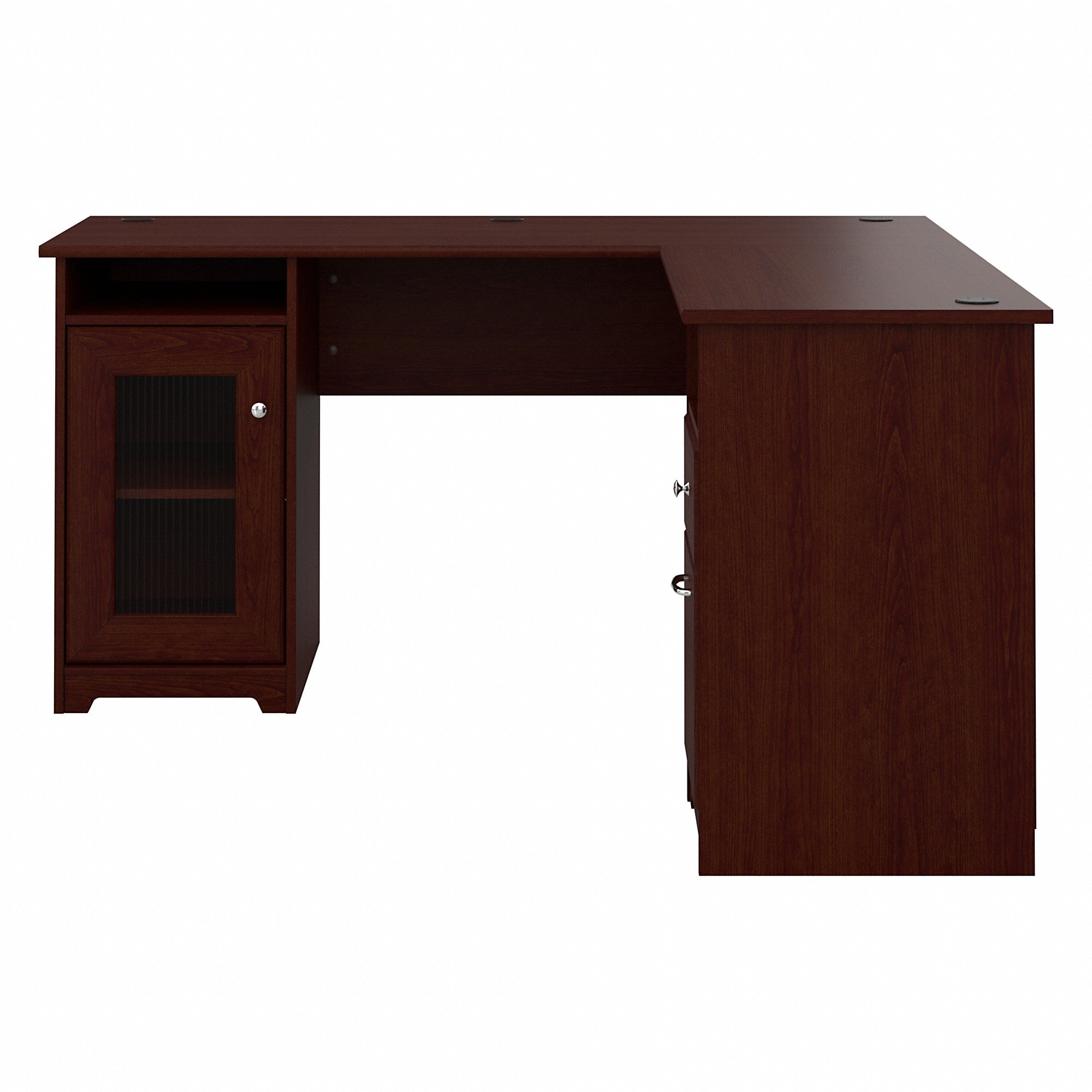 Bush Furniture Cabot 60W L Shaped Computer Desk with Storage