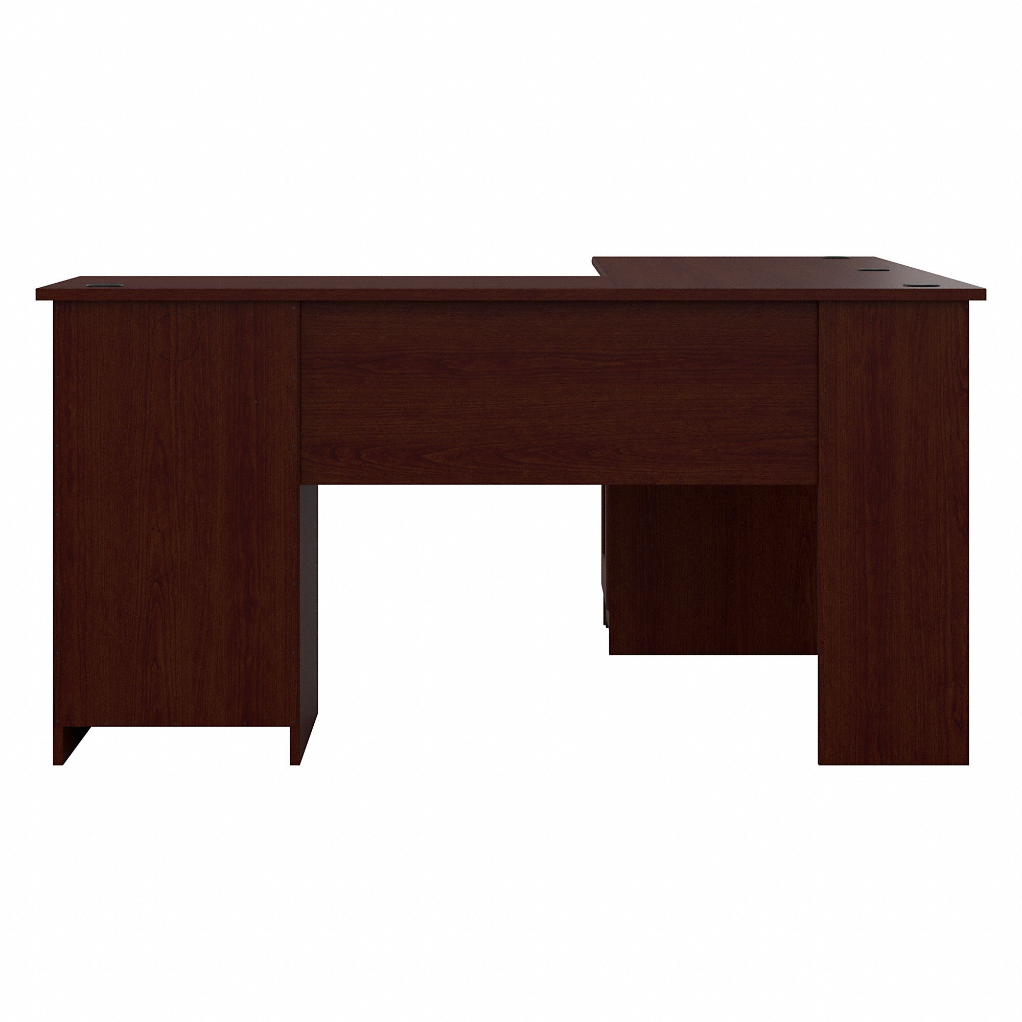 Bush Furniture Cabot 60W L Shaped Computer Desk with Storage