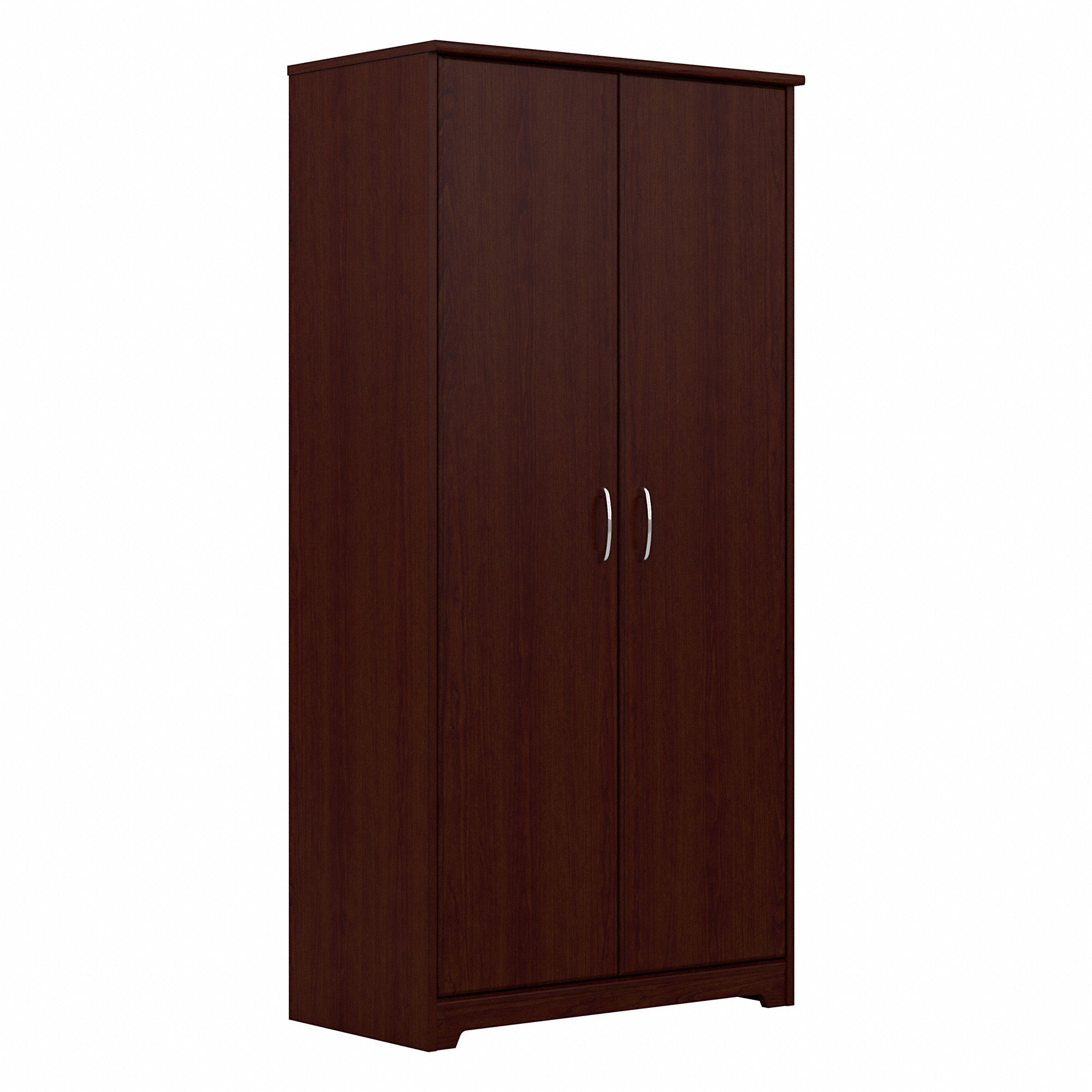 Bush Furniture Cabot Tall Kitchen Pantry Cabinet with Doors