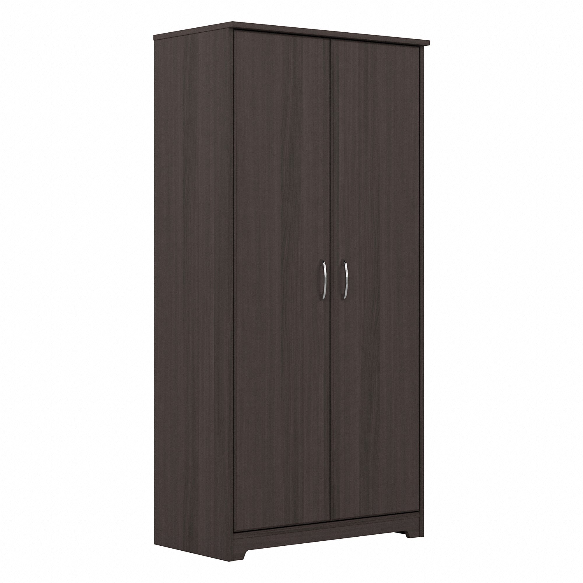 Bush Furniture Cabot Tall Kitchen Pantry Cabinet with Doors