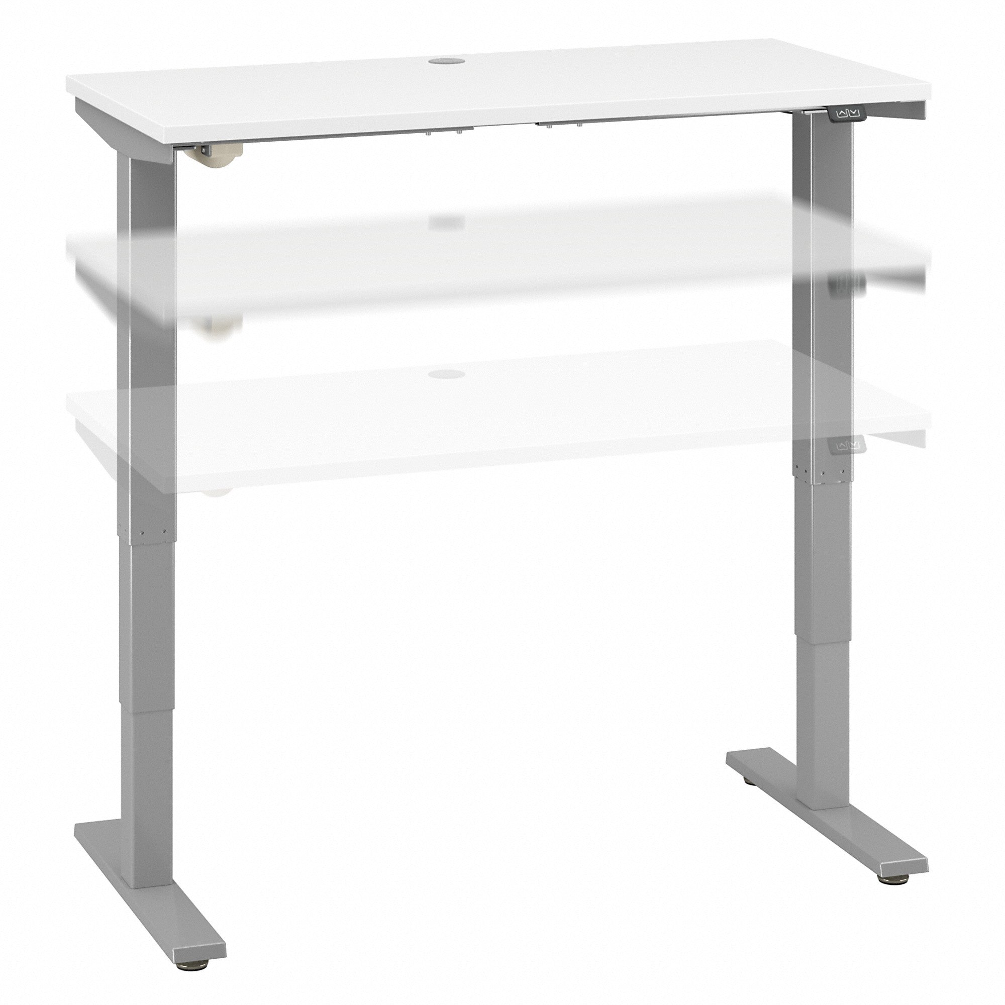 Bush Furniture Cabot 48W x 24D Electric Height Adjustable Standing Desk