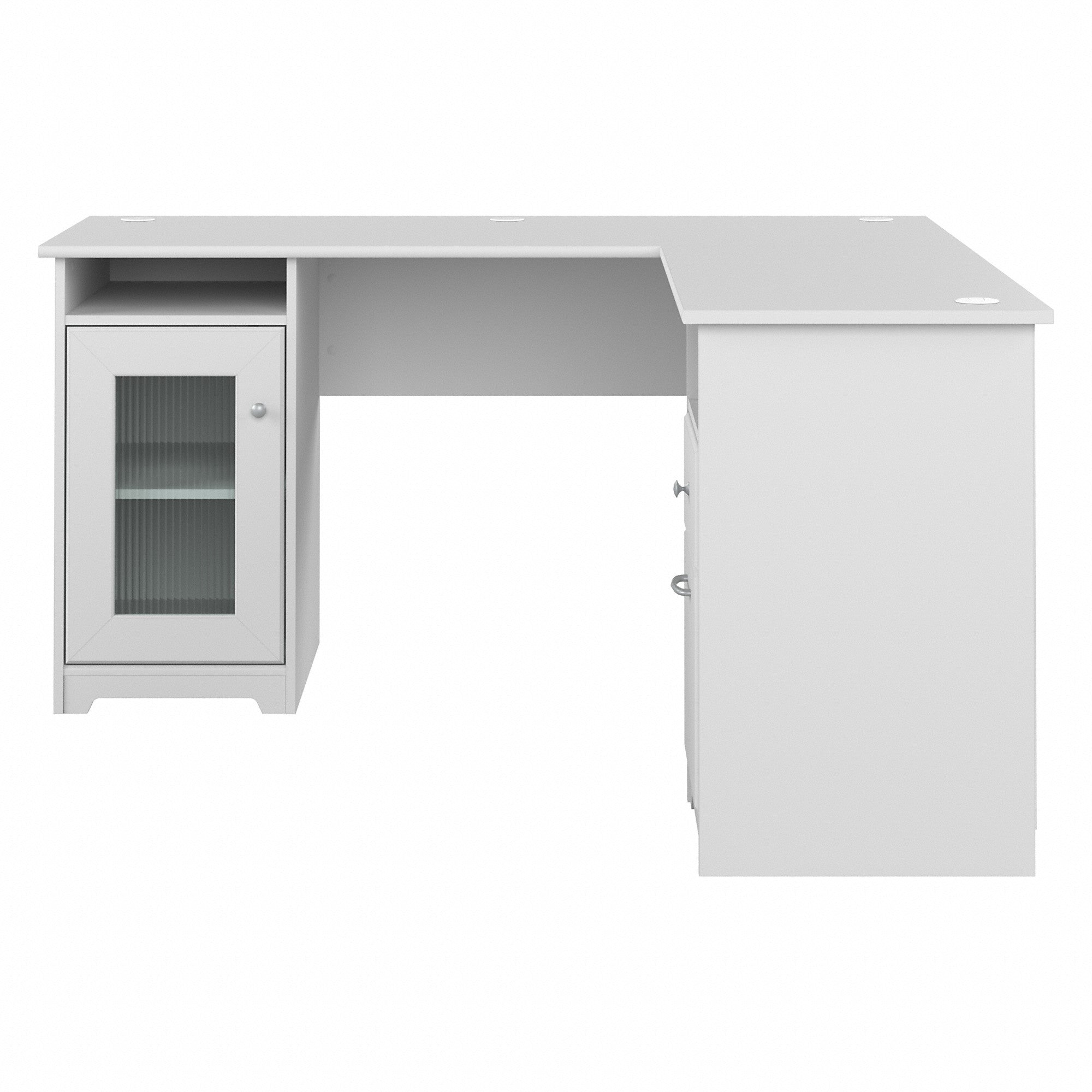 Bush Furniture Cabot 60W L Shaped Computer Desk with Storage