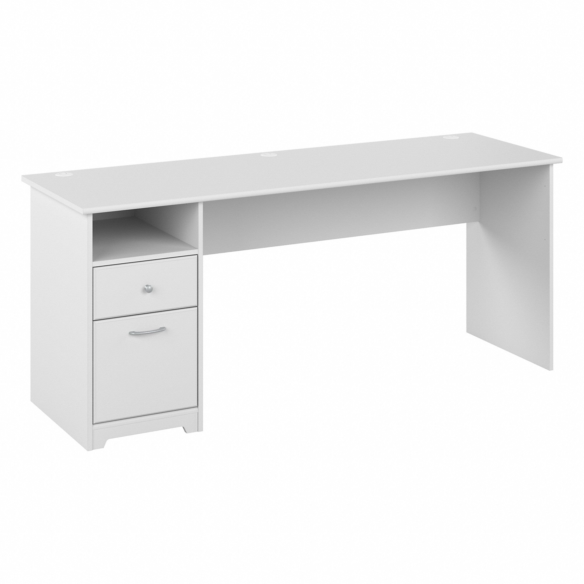 Bush Furniture Cabot 72W Computer Desk with Drawers