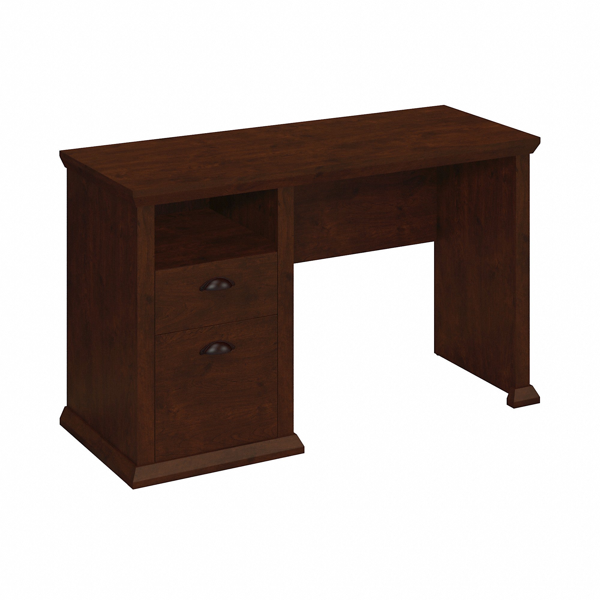 Bush Furniture Yorktown 50W Home Office Desk with Storage